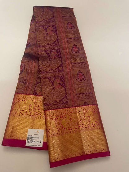Kanchivaram Silk SBE105I8-1 By SRISHTA