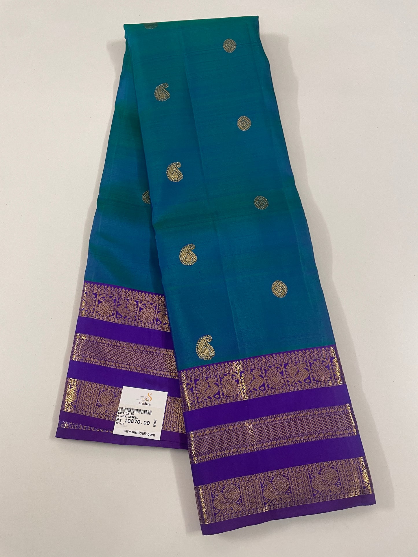 Kanchivaram Silk SBF71G2-10 By SRISHTA