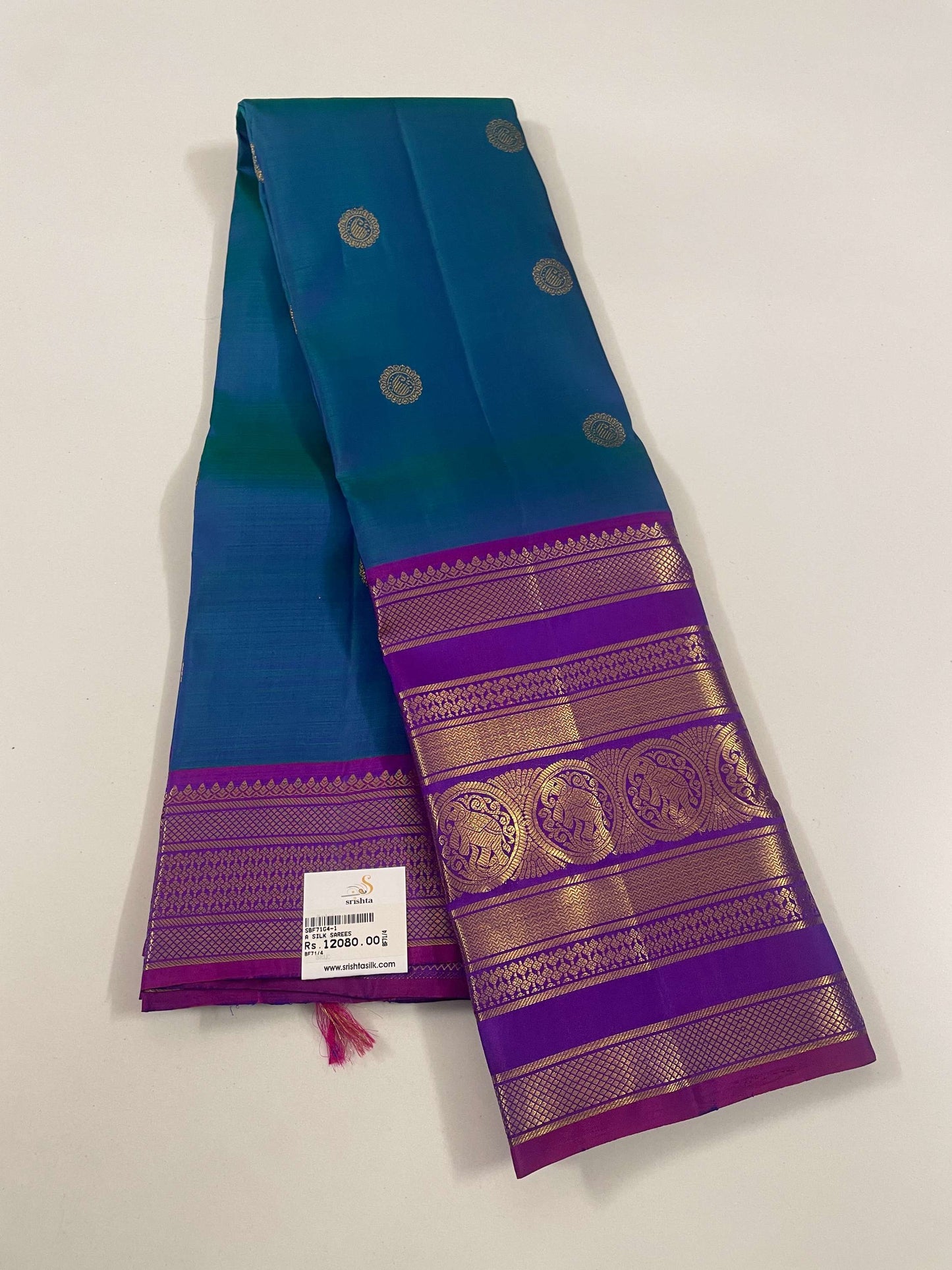 Kanchivaram Silk SBF71G4-1 By SRISHTA