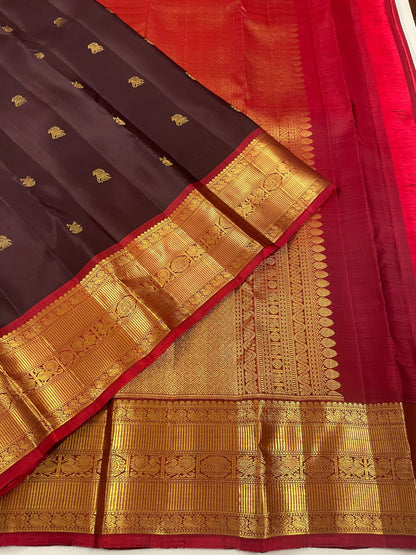 Kanchivaram Silk SBF71G1-6 By SRISHTA