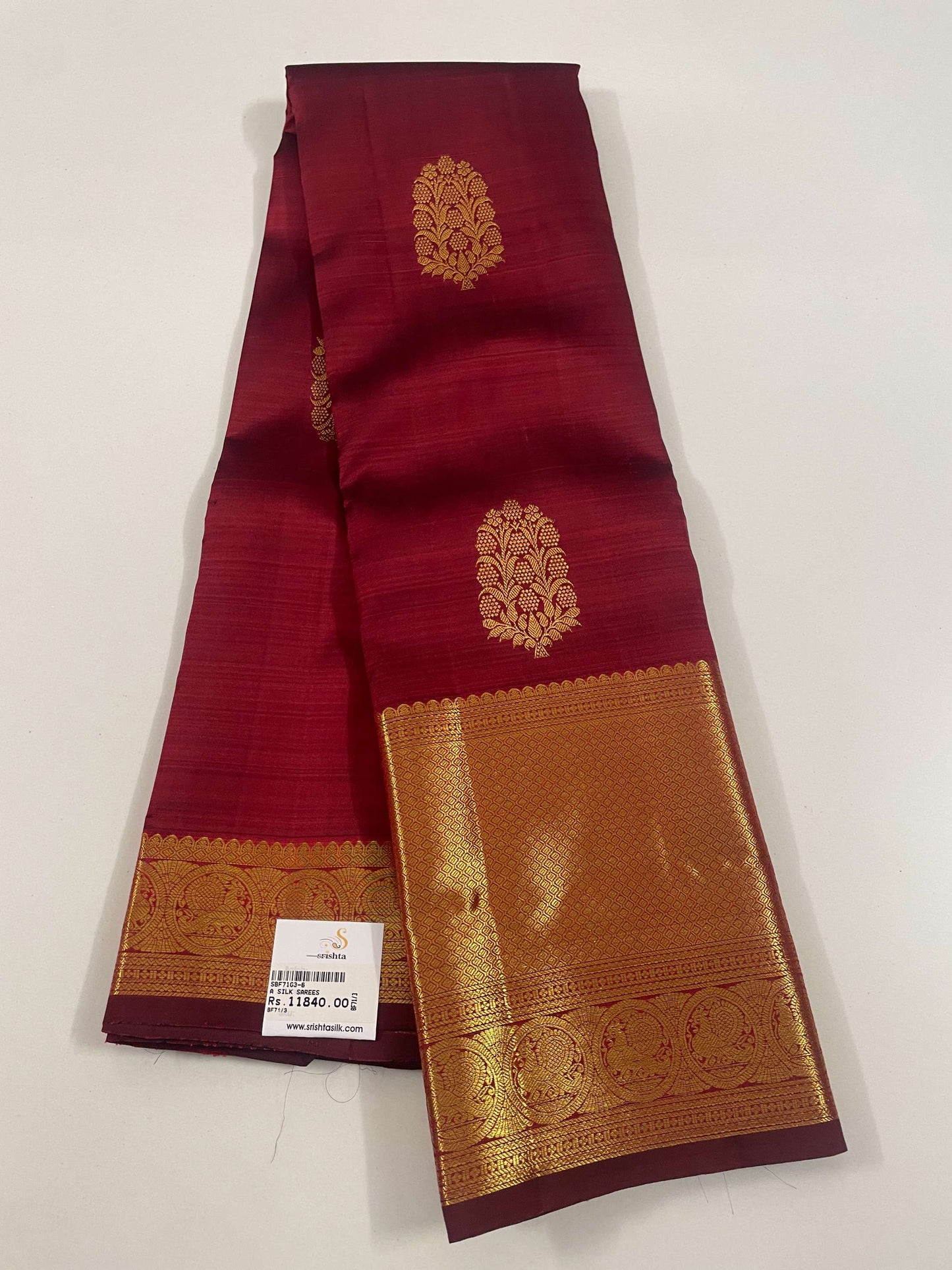 Kanchivaram Silk SBF71G3-6 By SRISHTA