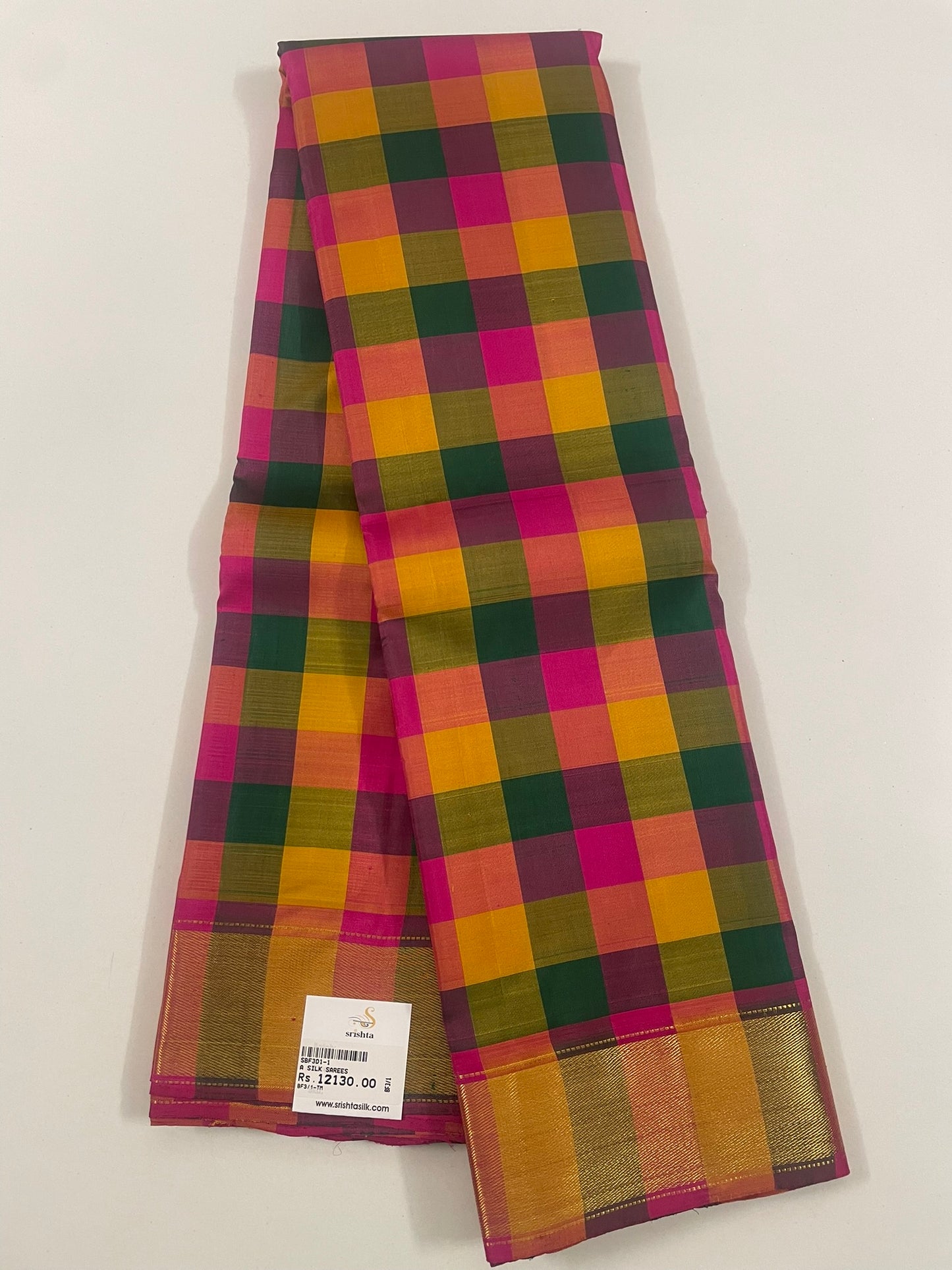 Kanchivaram Silk SBF3D1-1 By SRISHTA