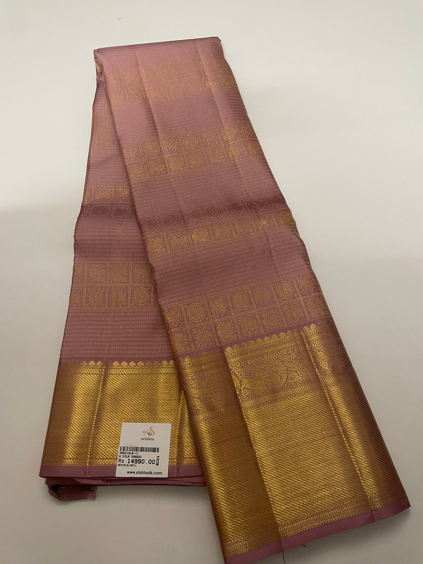 Kanchivaram Silk SBE218L6-11 By SRISHTA