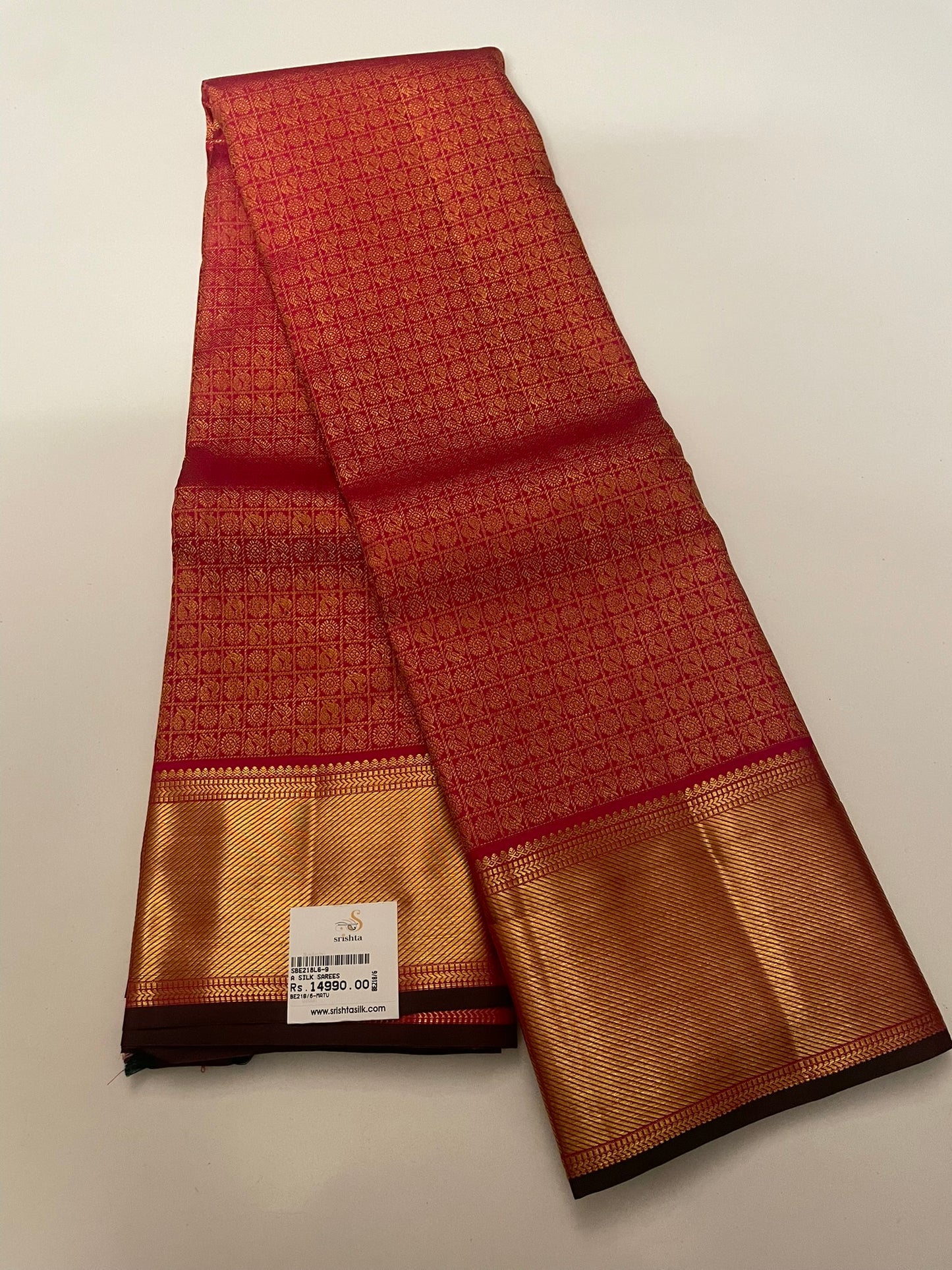 Kanchivaram Silk SBE218L6-9 By SRISHTA