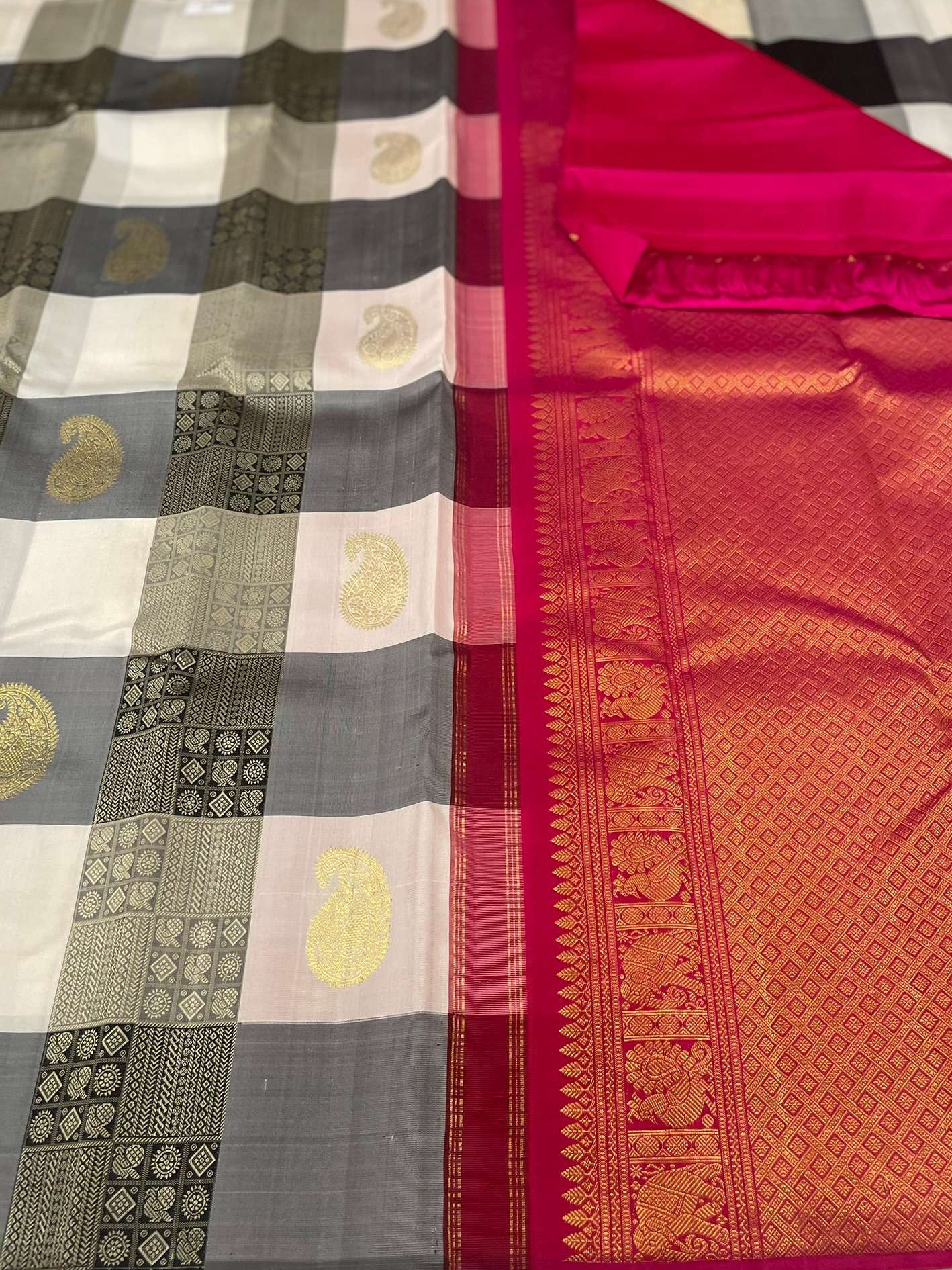 Kanchivaram Silk SBF7D13-1 By SRISHTA