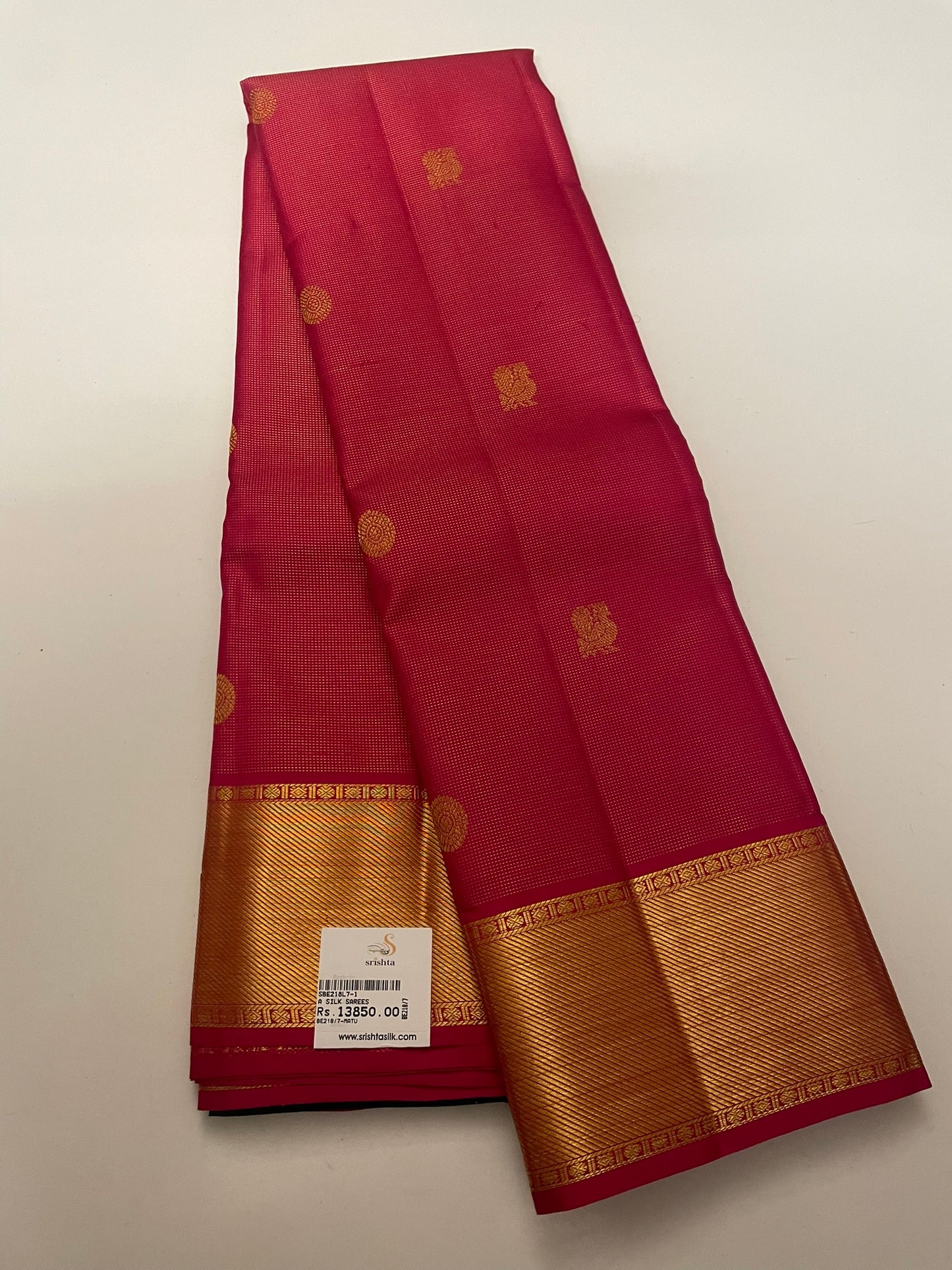 Kanchivaram Silk SBE218L7- By SRISHTA