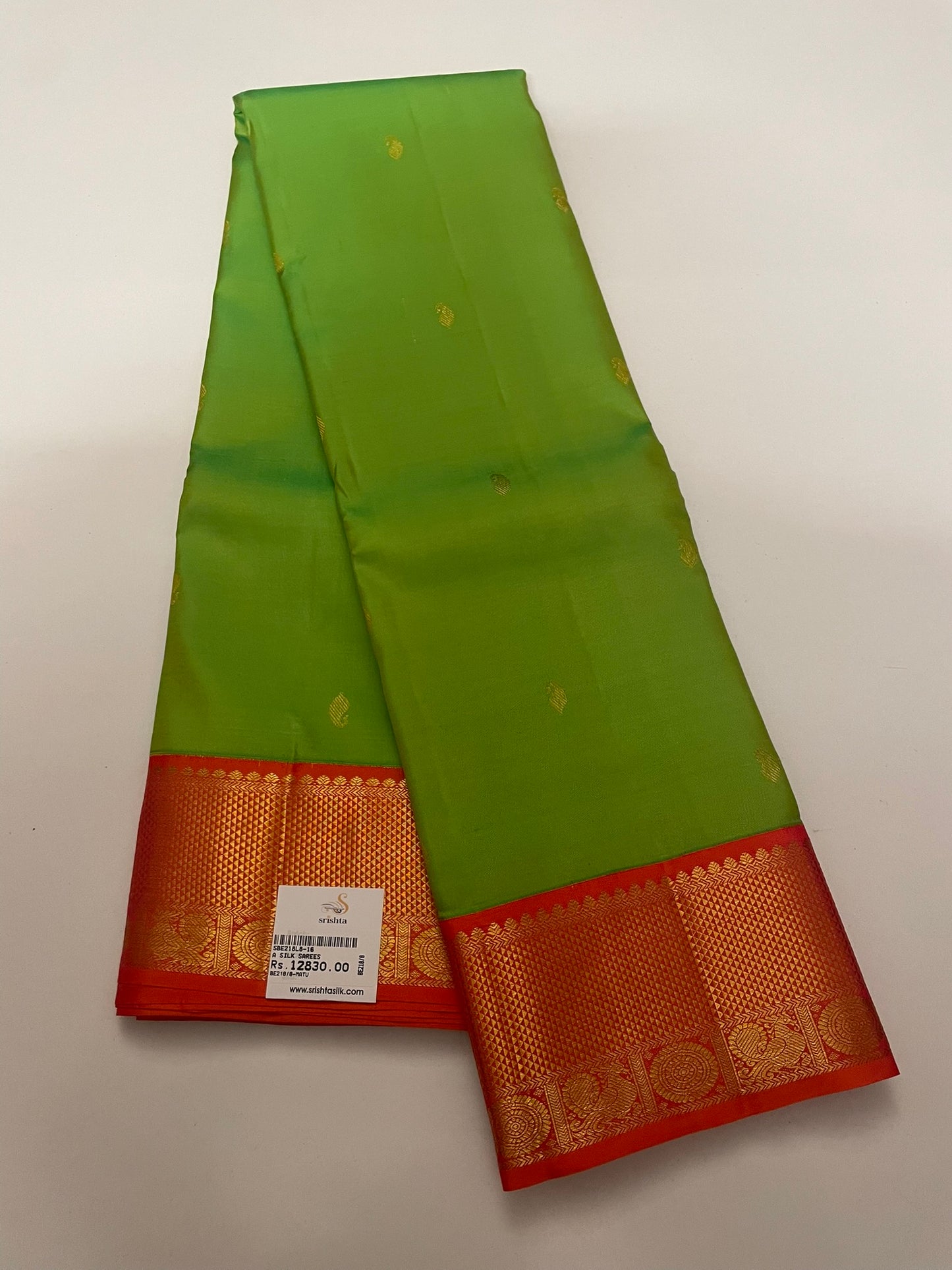 Kanchivaram Silk SBE218L8-16 By SRISHTA