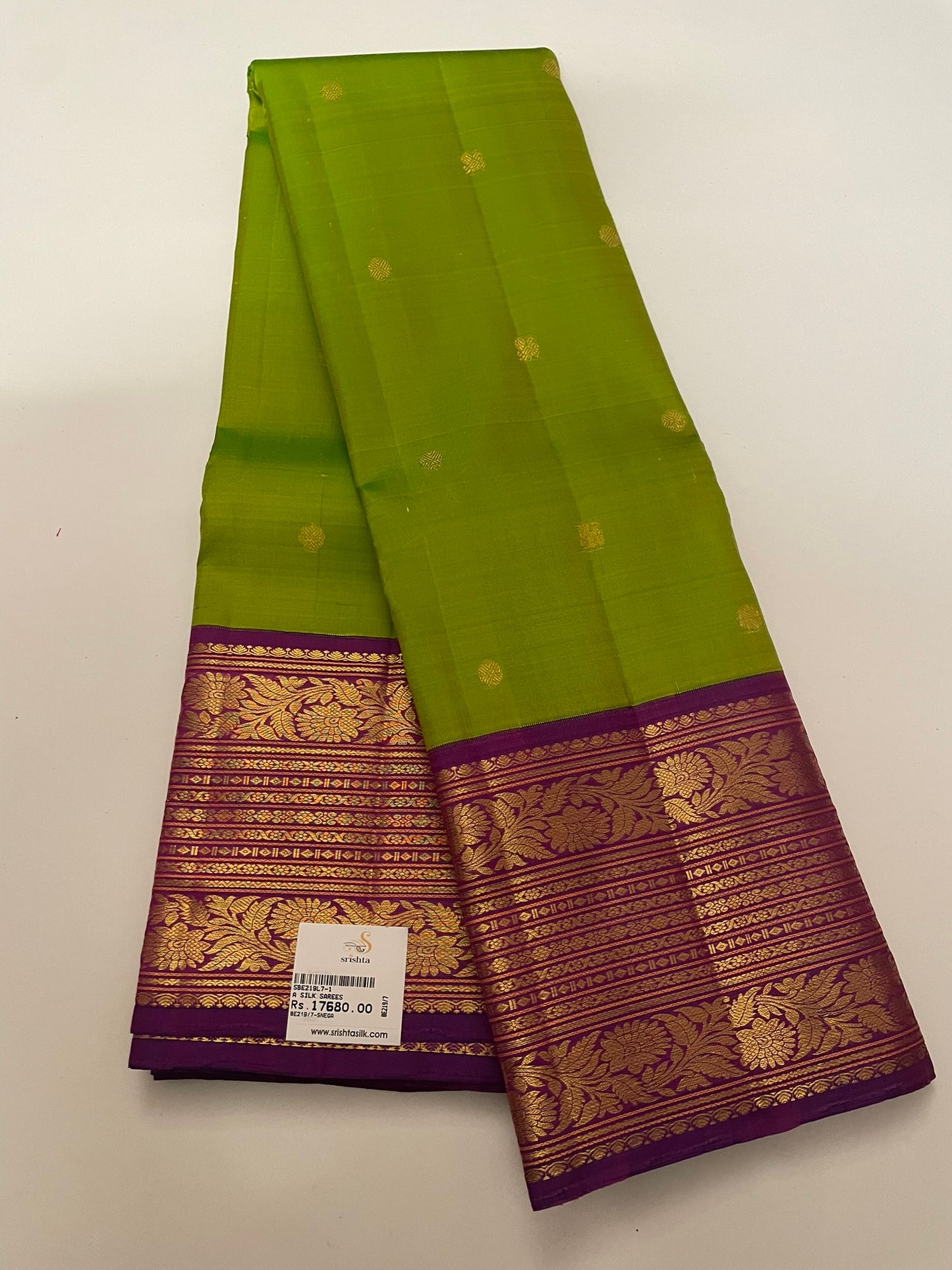 Kanchivaram Silk SBE219L7-1 By SRISHTA