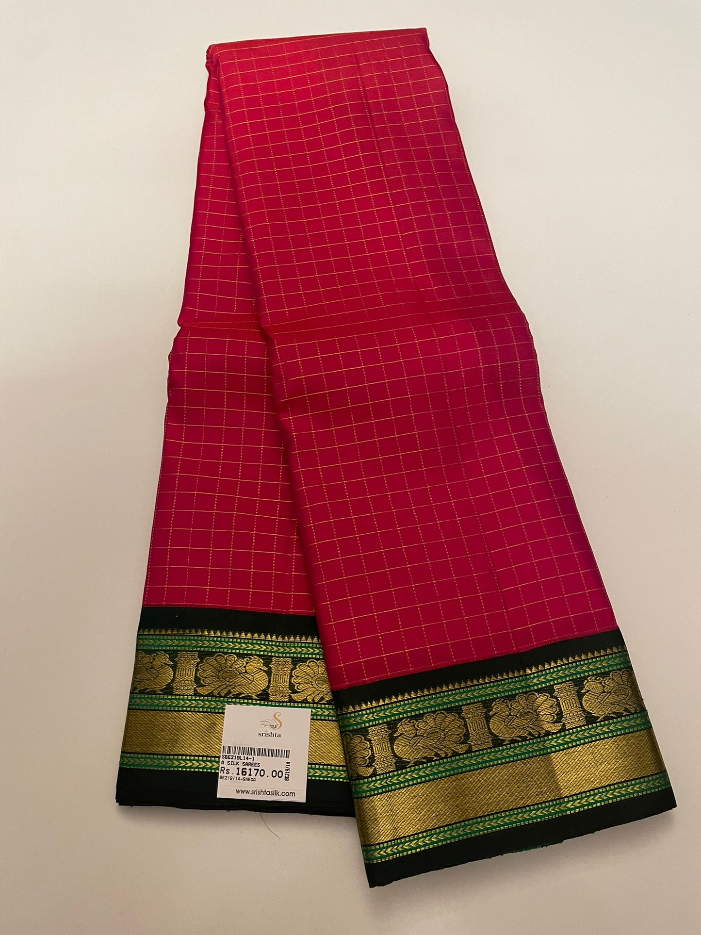 Kanchivaram Silk SBE219L14-1 By SRISHTA