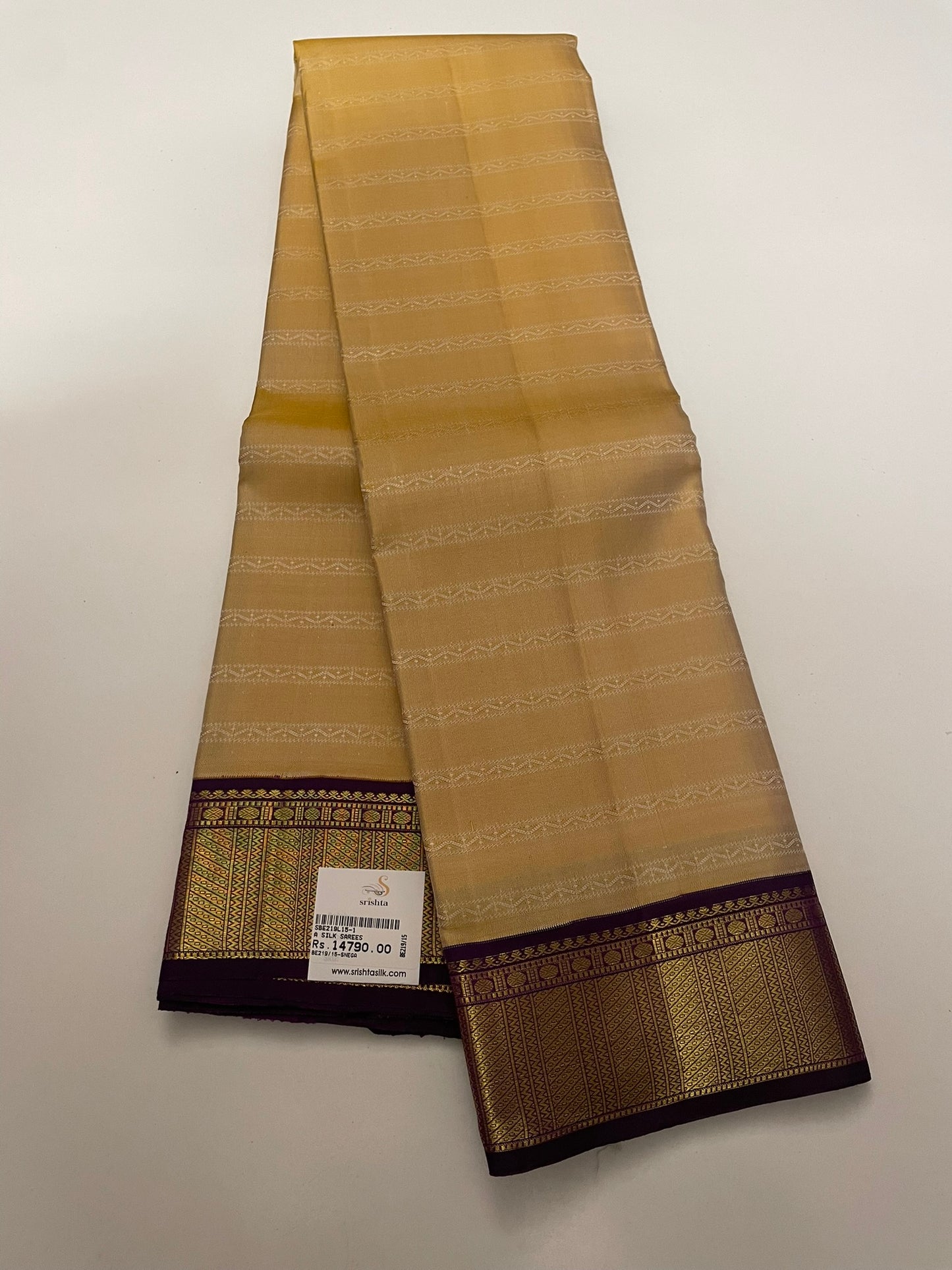 Kanchivaram Silk SBE219L15-1 By SRISHTA