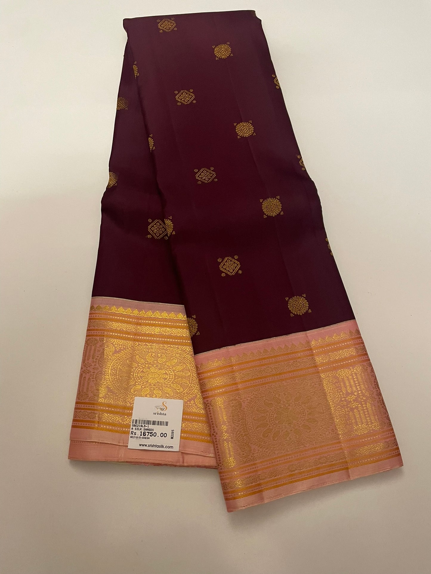 Kanchivaram Silk SBE219L5-1 By SRISHTA
