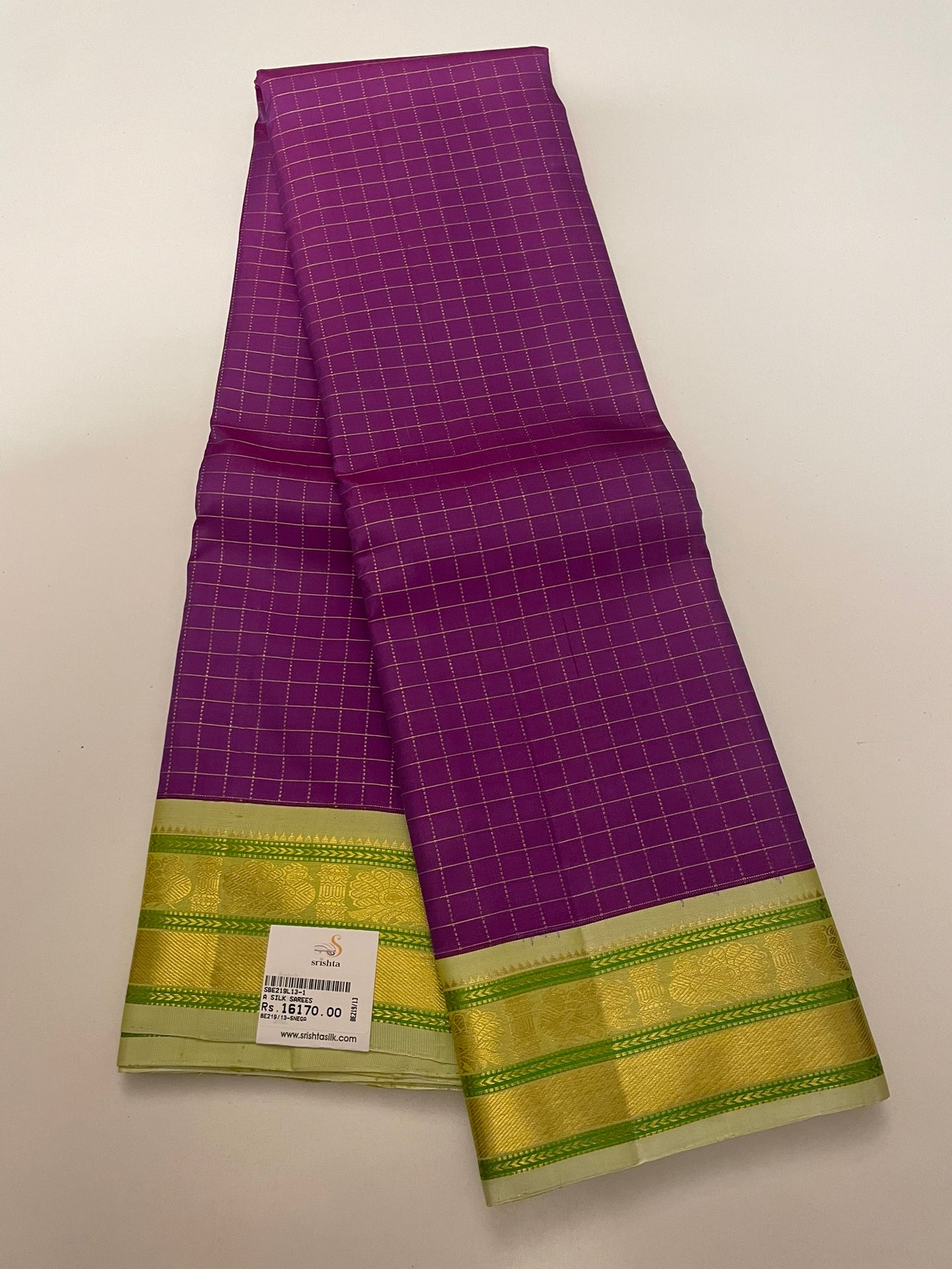 Kanchivaram Silk SBE219L13-1 By SRISHTA
