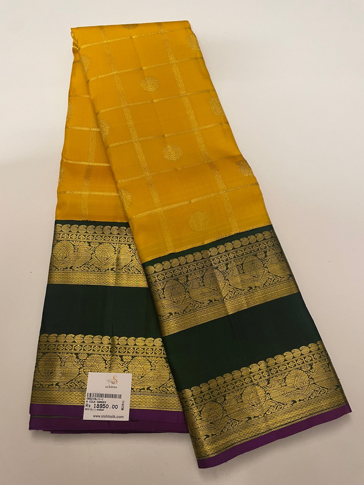Kanchivaram Silk SBE219L11-1 By SRISHTA