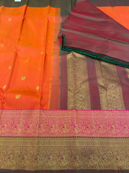 Kanchivaram Silk SBF72G7-2 By SRISHTA