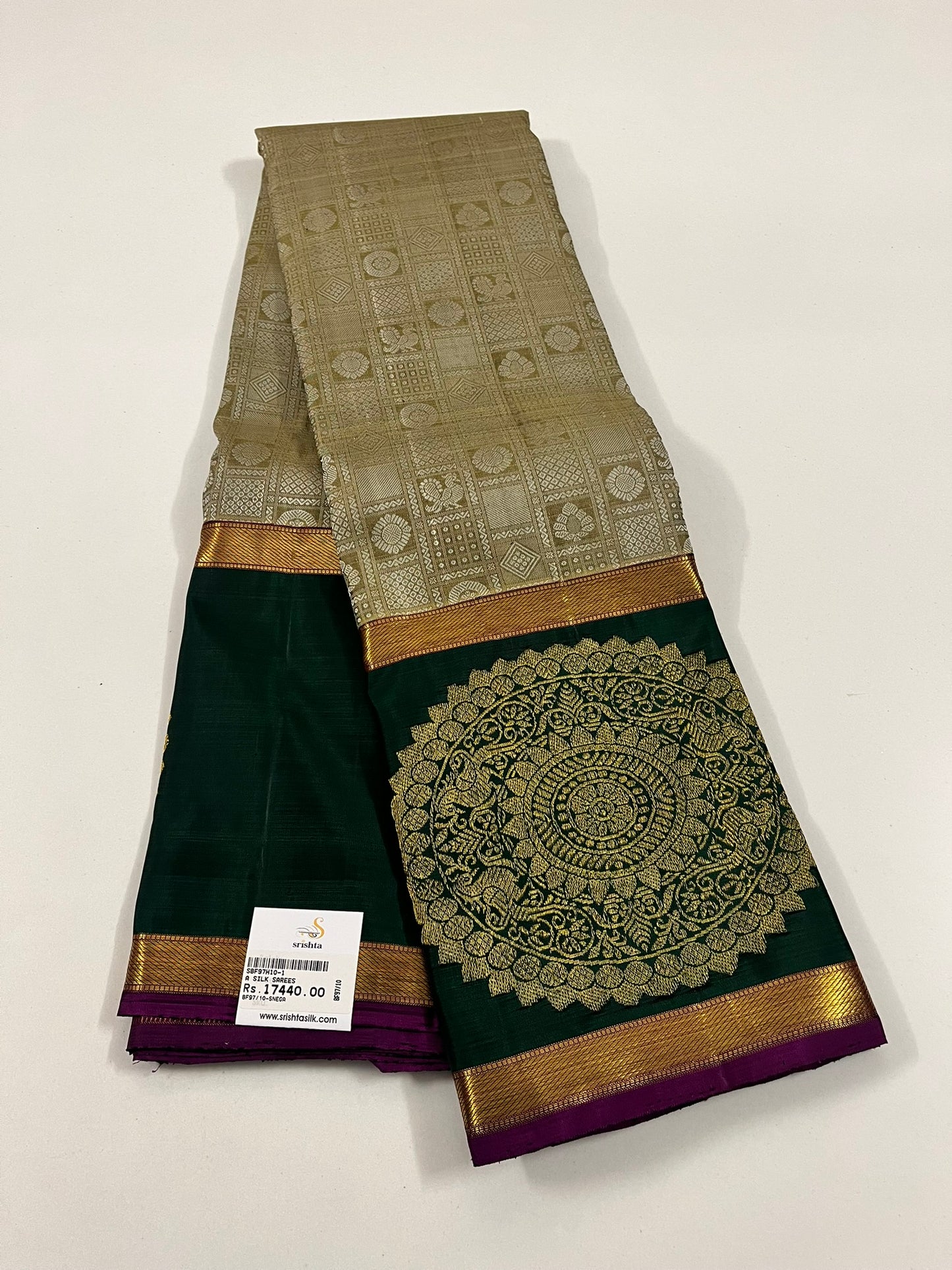 Kanchivaram Silk SBF97H10-1 By SRISHTA