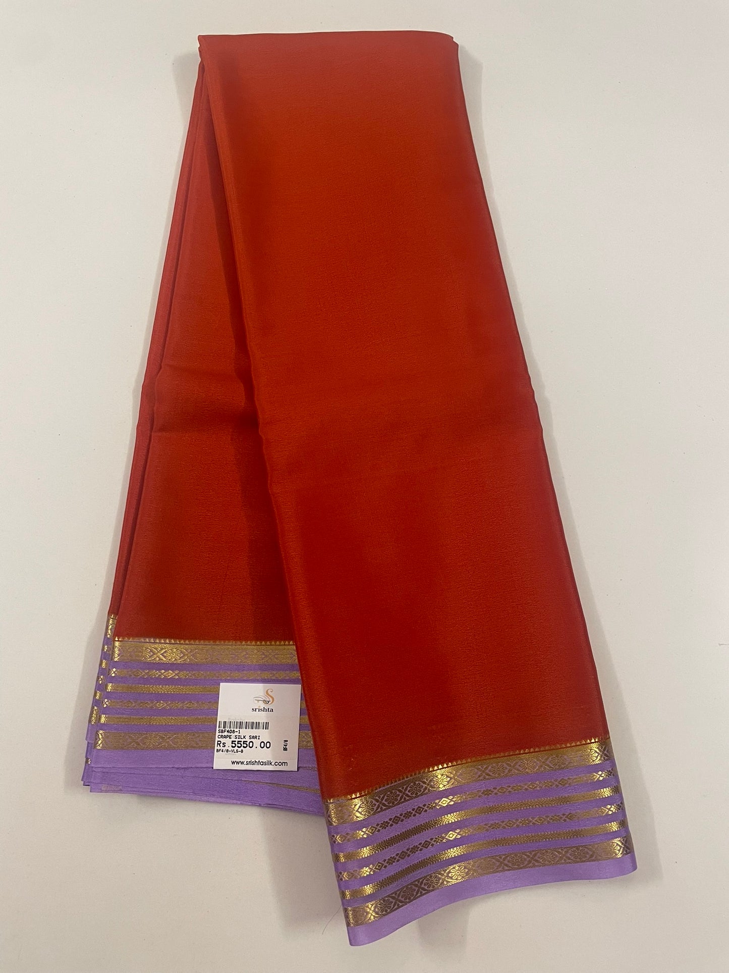 Mysore Crepe Silk SBF4D8-1 By SRISHTA
