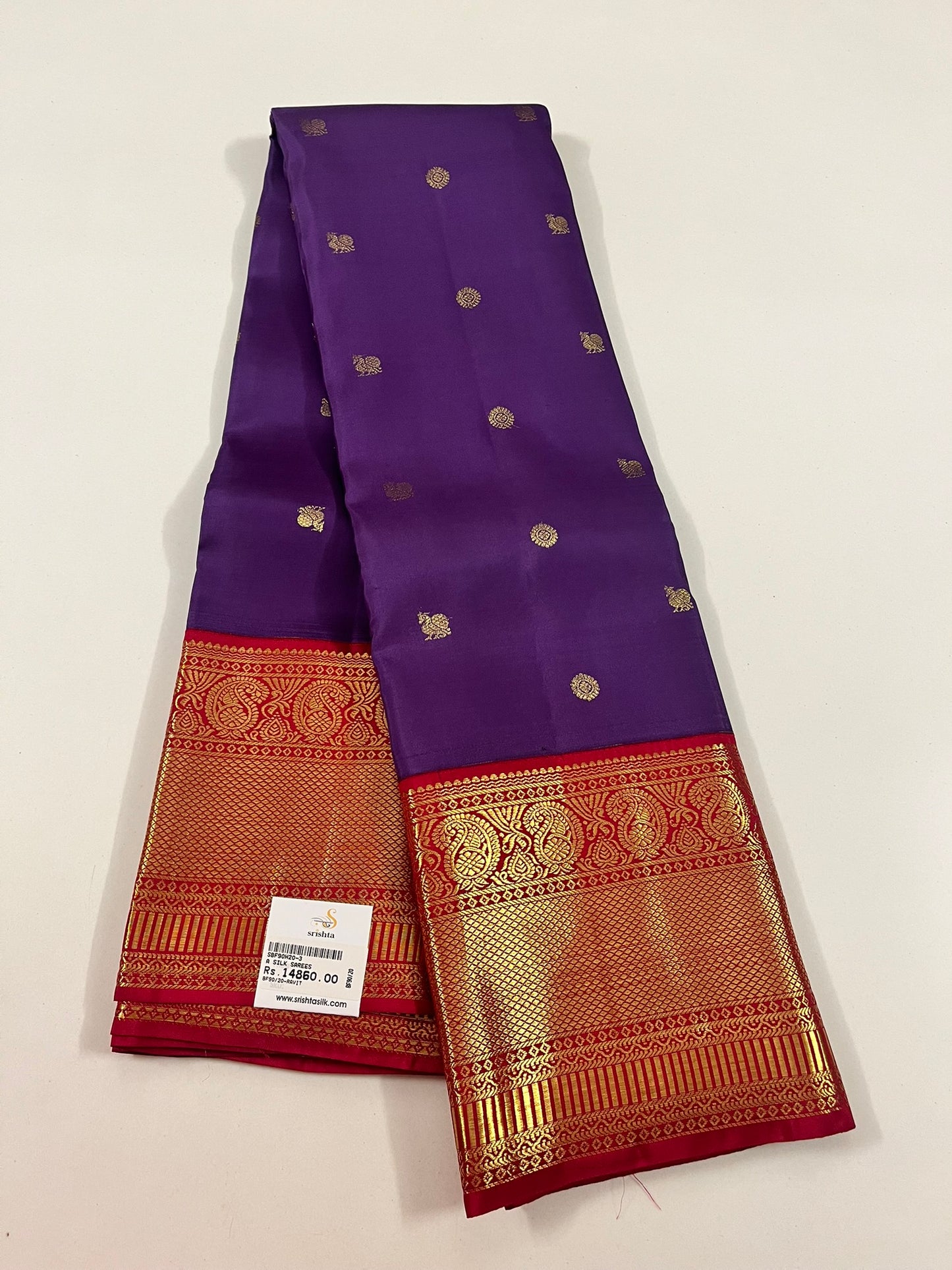 Kanchivaram Silk SBF90H20-3 By SRISHTA