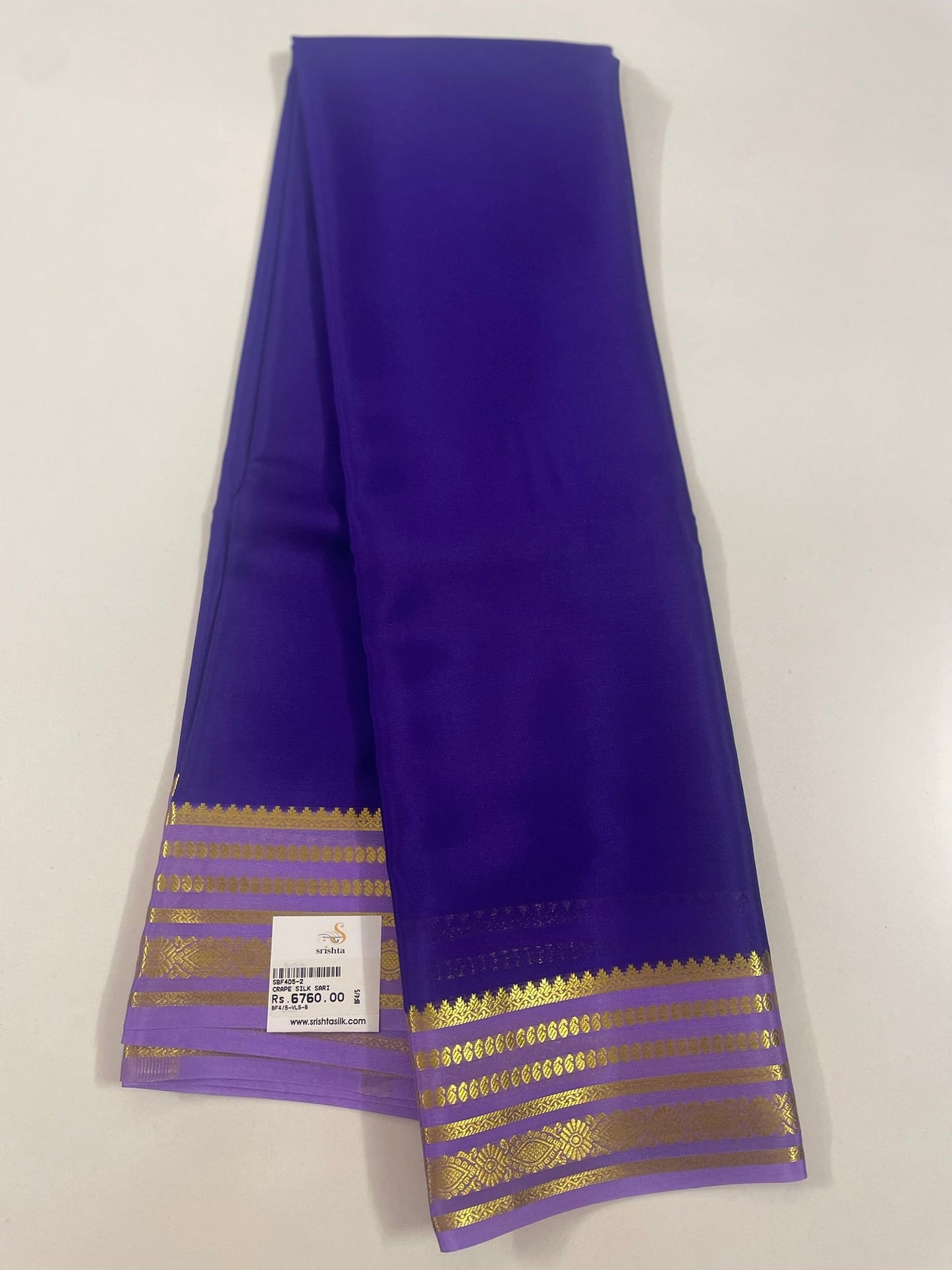 Mysore Crepe Silk SBF4D5-2 By SRISHTA