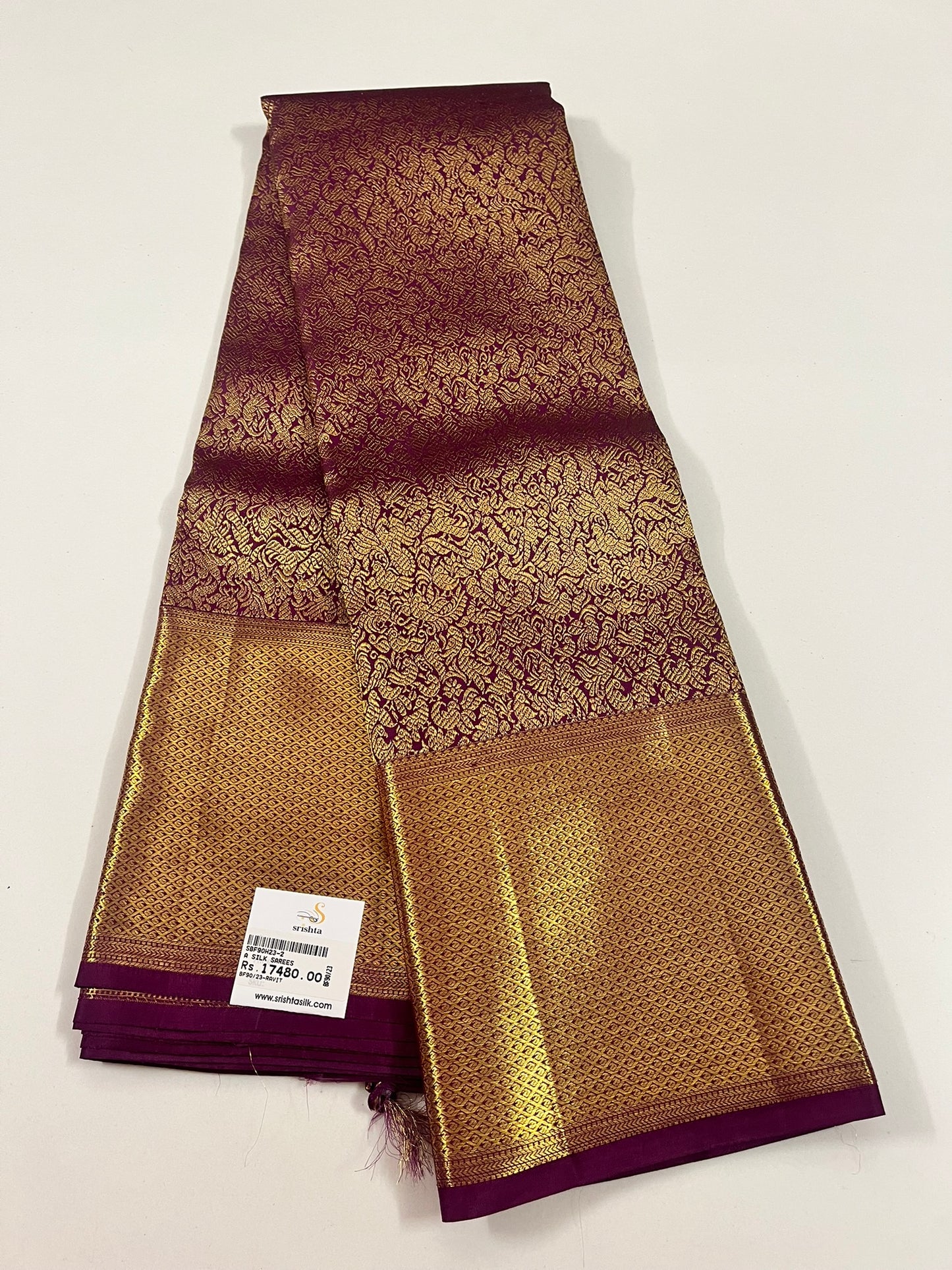 Kanchivaram Silk SBF90H23-2 By SRISHTA
