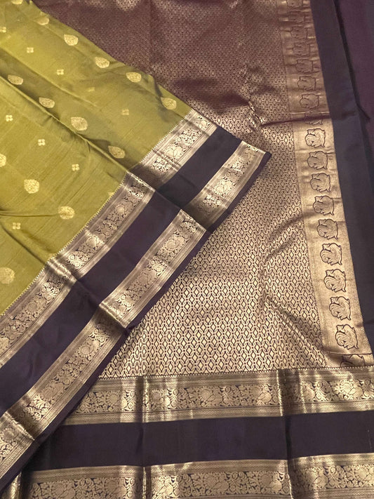Kanchivaram Silk SBF76G3-9 By SRISHTA