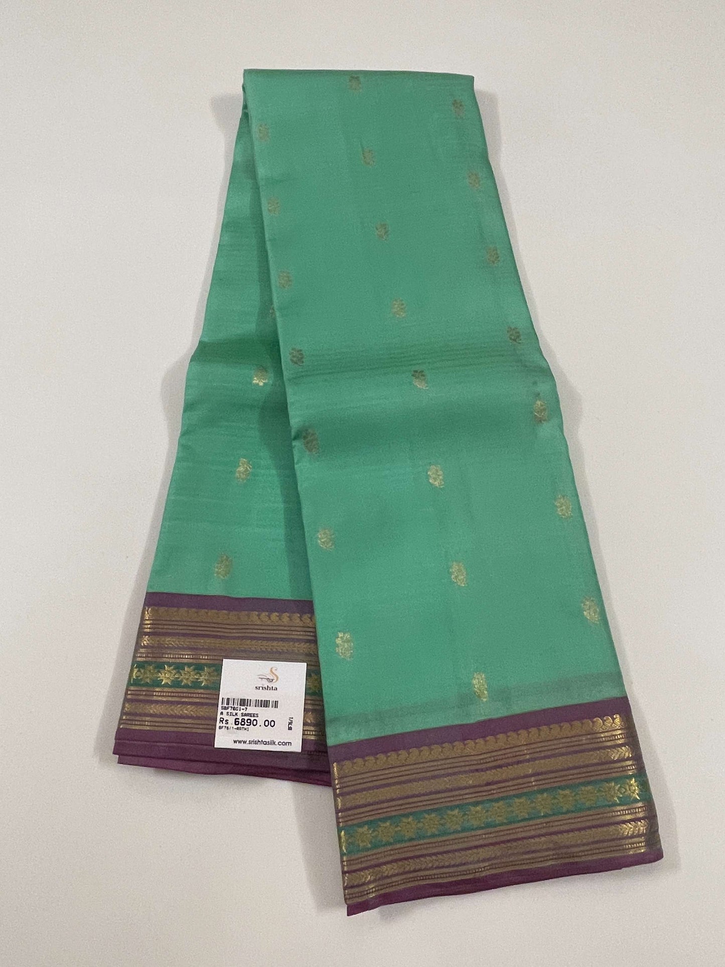Kanchivaram Silk SBF76G1-7 By SRISHTA