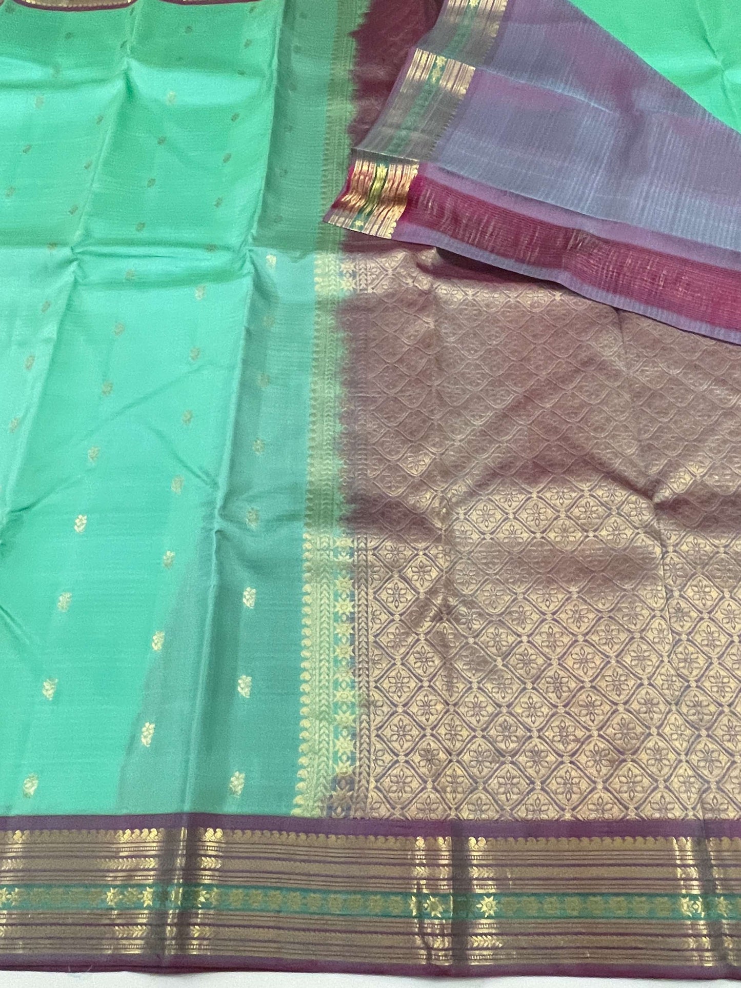 Kanchivaram Silk SBF76G1-7 By SRISHTA