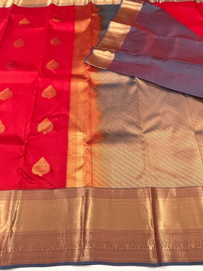 Kanchivaram Silk SBF76G2-6 By SRISHTA