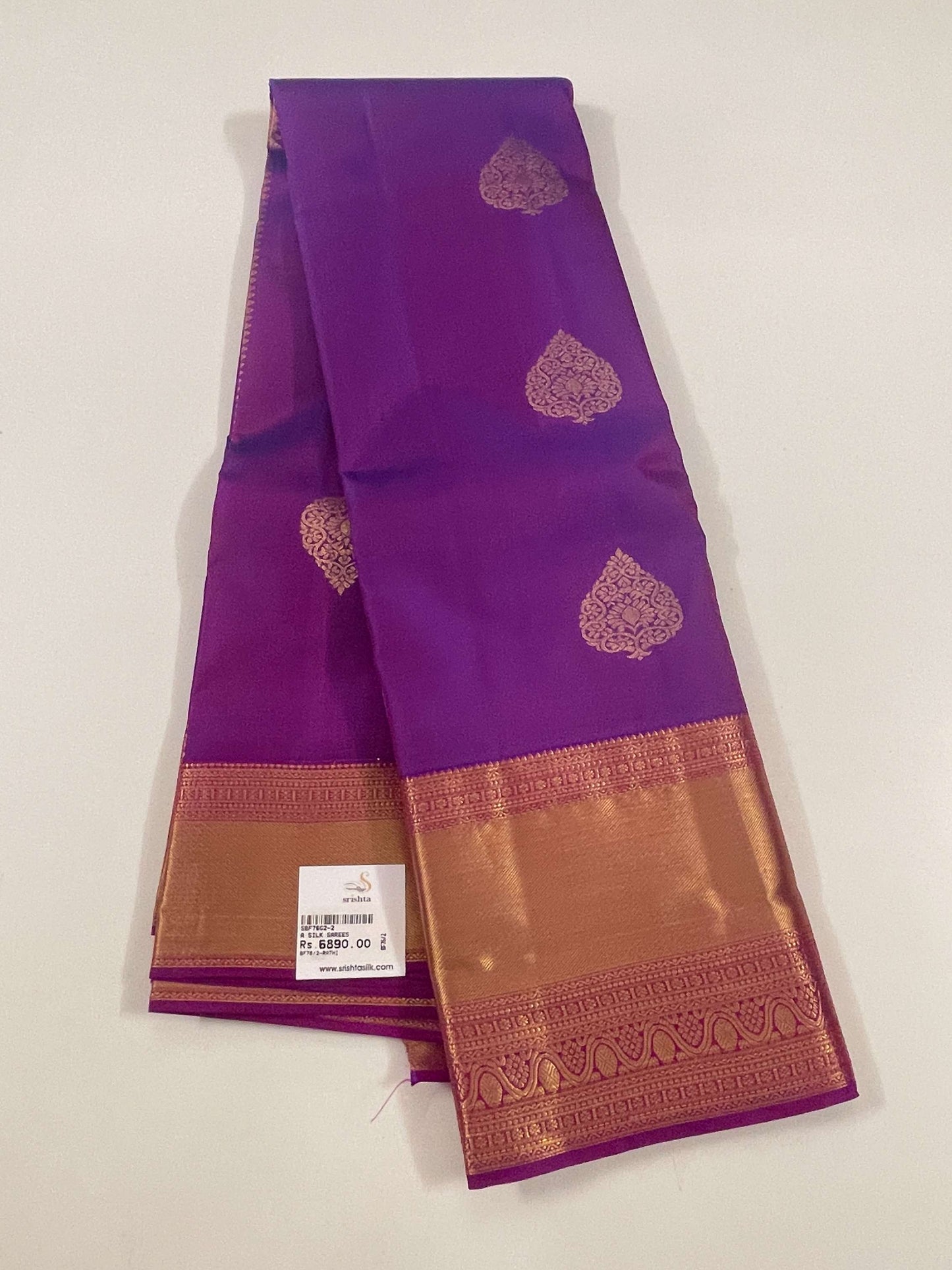 Kanchivaram Silk SBF76G2-2 By SRISHTA