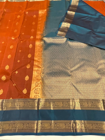 Kanchivaram Silk SBF76G3-4 By SRISHTA