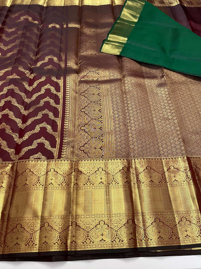 Kanchivaram Silk SBE113I1-1 By SRISHTA