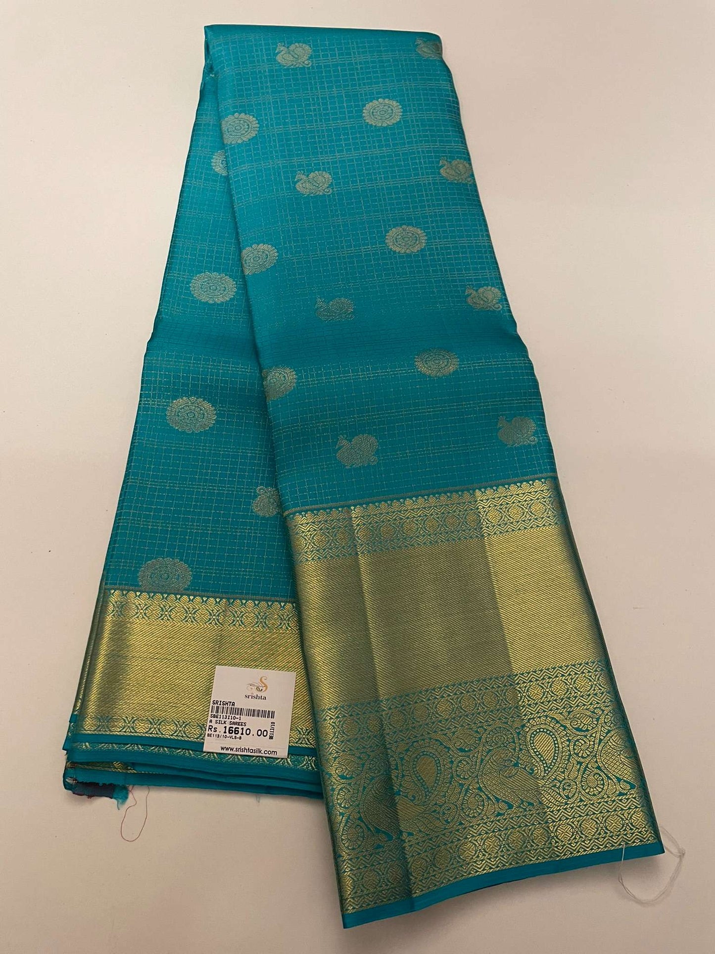Kanchivaram Silk SBE113I10-1 By SRISHTA