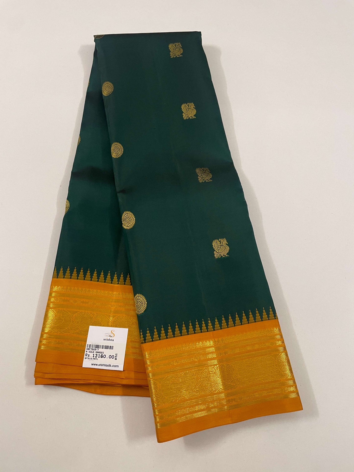 Kanchivaram Silk SBF75G5-7 By SRISHTA