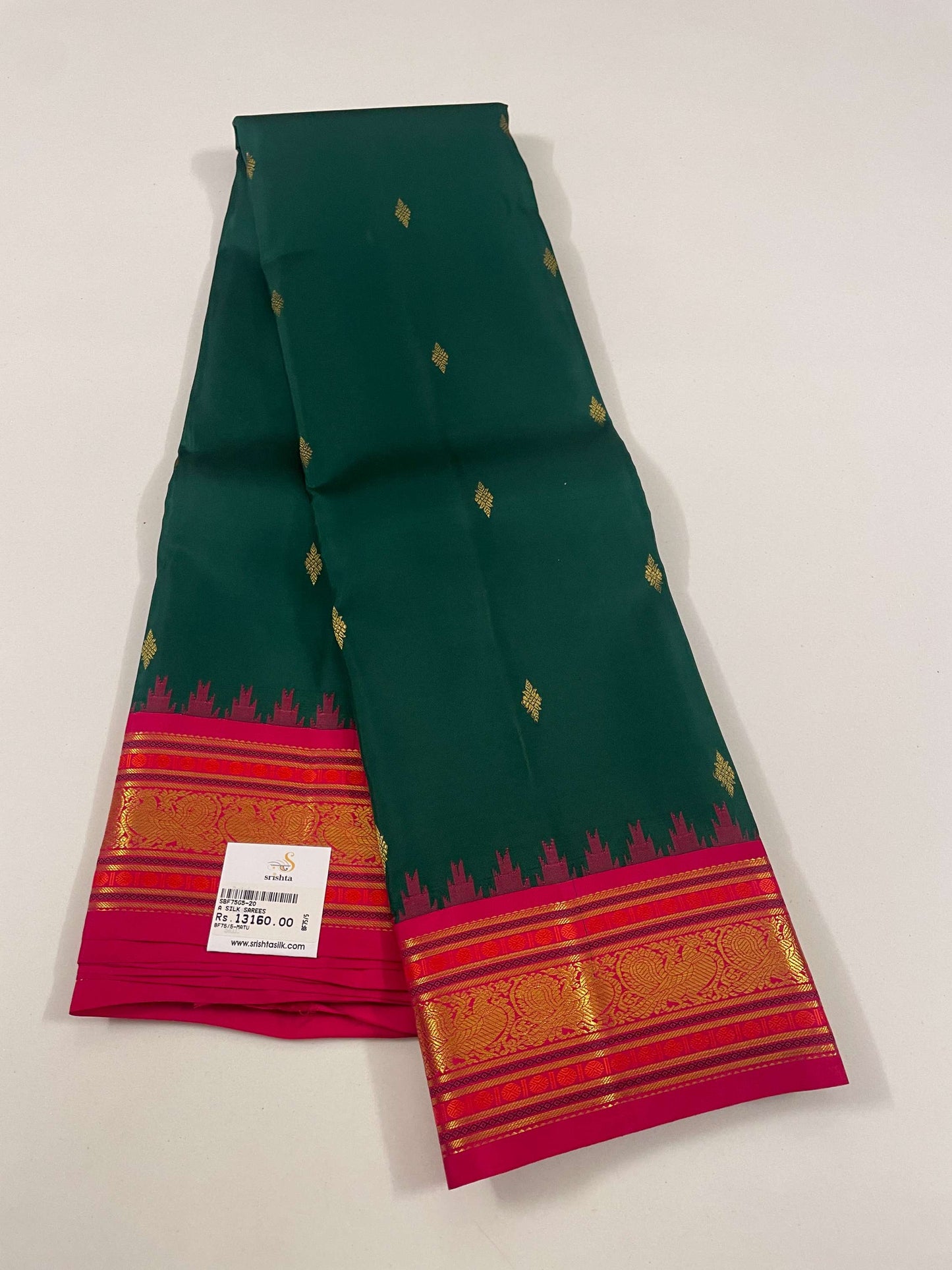 Kanchivaram Silk SBF75G5-20 By SRISHTA
