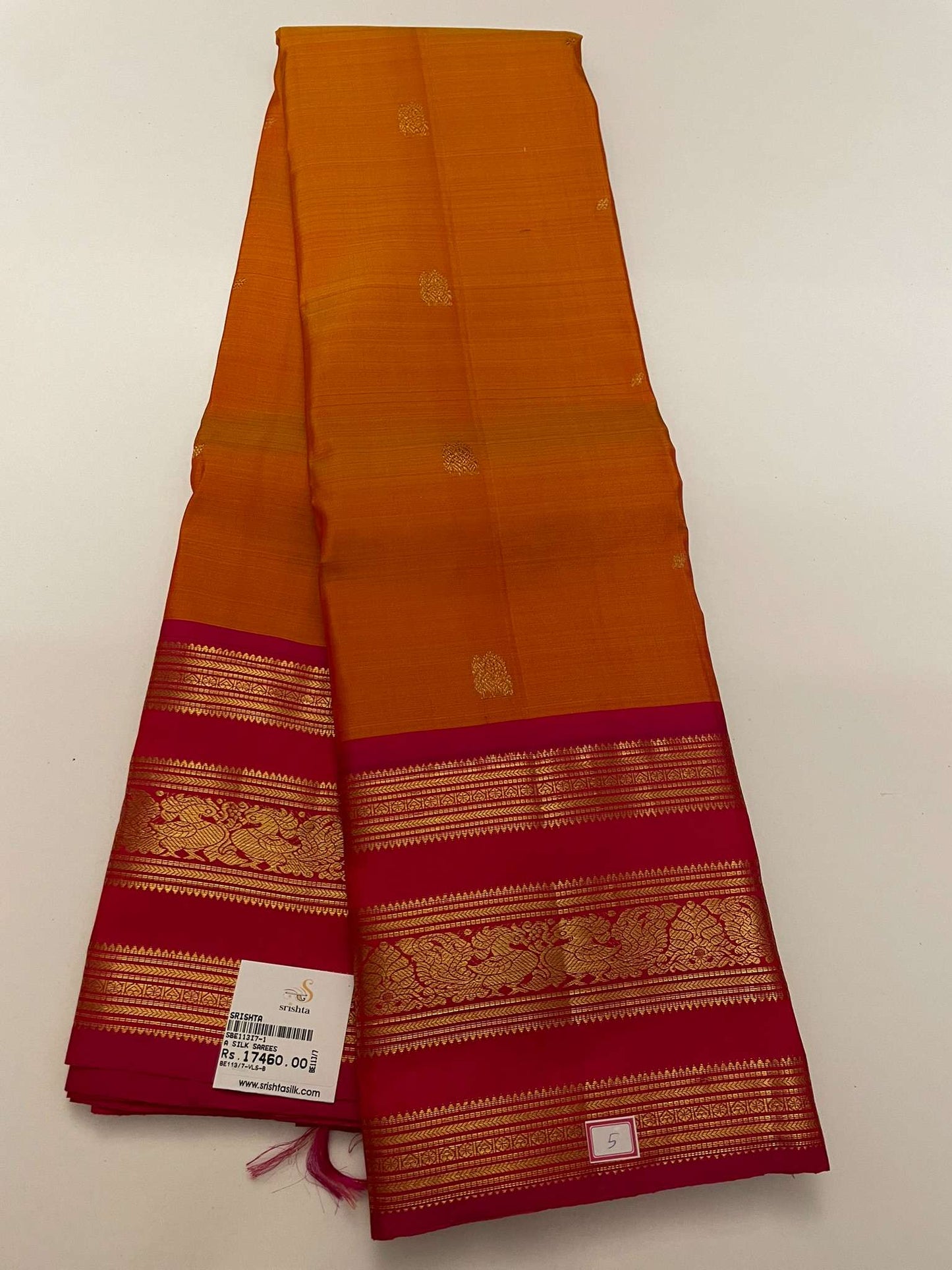 Kanchivaram Silk SBE113I7-1 By SRISHTA