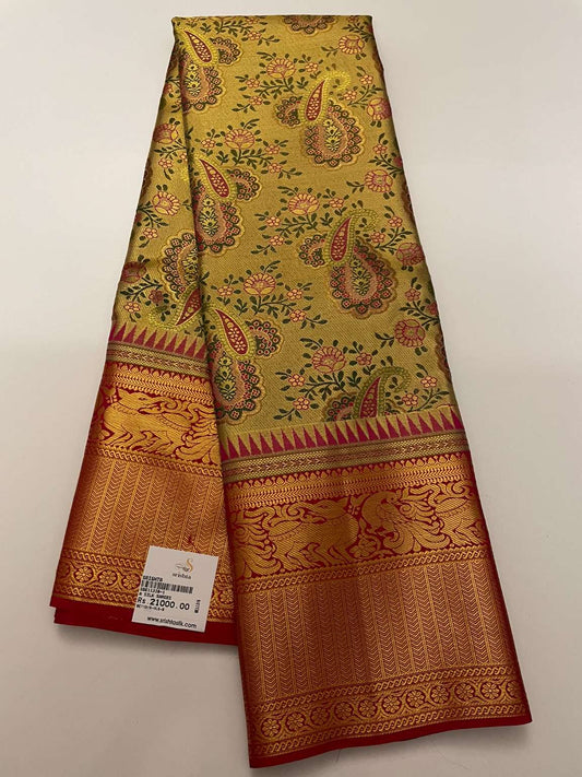 Kanchivaram Silk SBE113I6-1 By SRISHTA