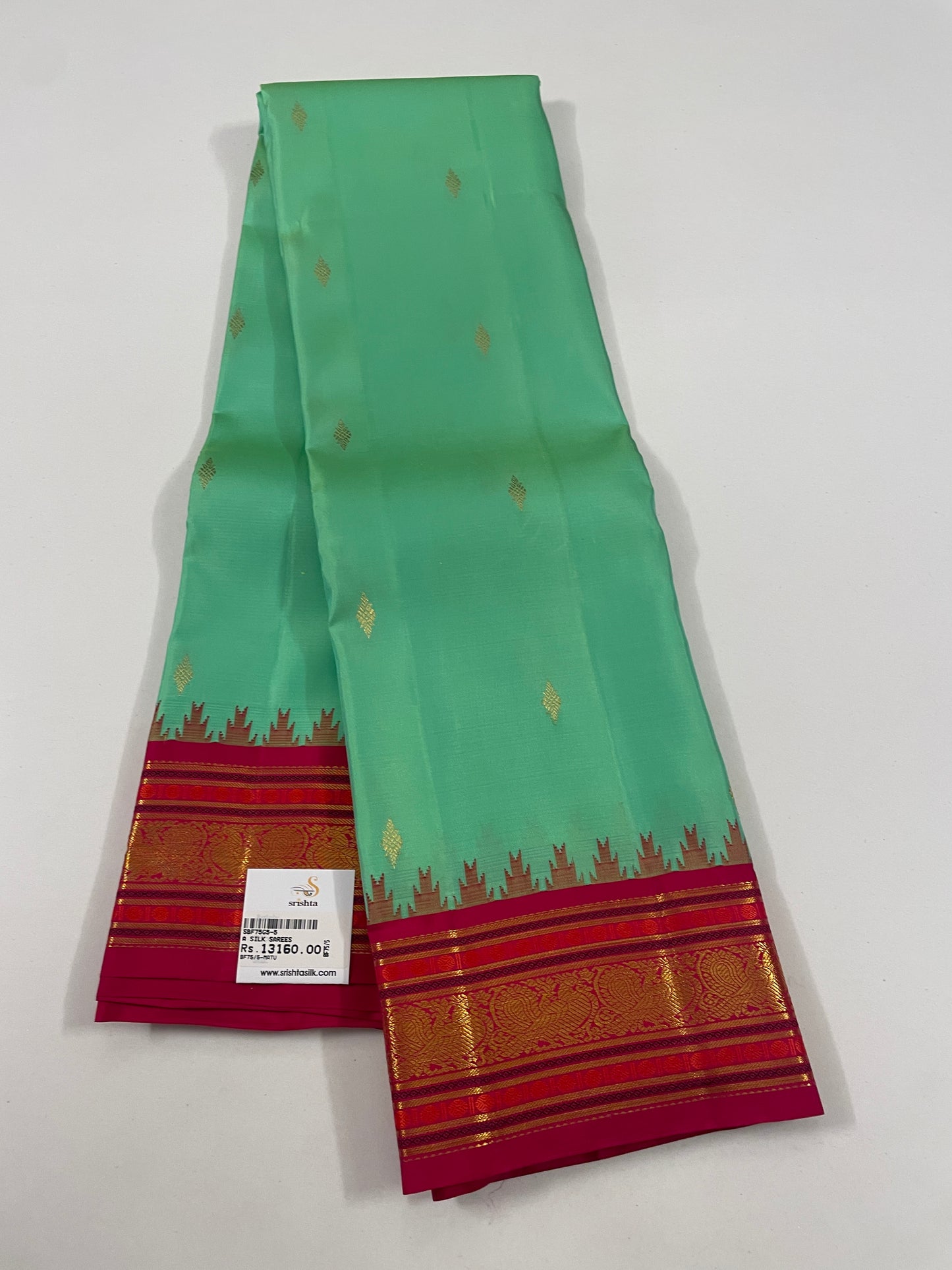 Kanchivaram Silk SBF75G5-5 By SRISHTA