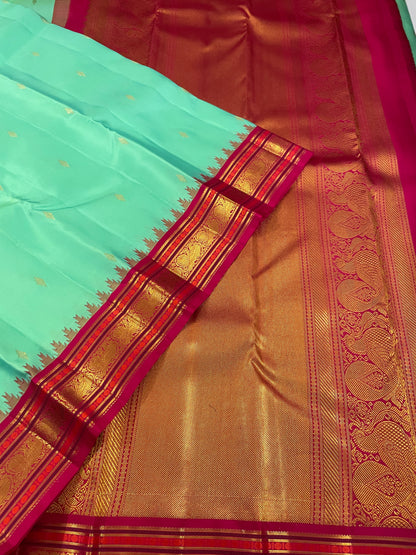 Kanchivaram Silk SBF75G5-5 By SRISHTA