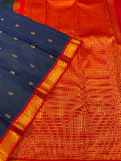 Kanchivaram Silk SBF75G5-12 By SRISHTA