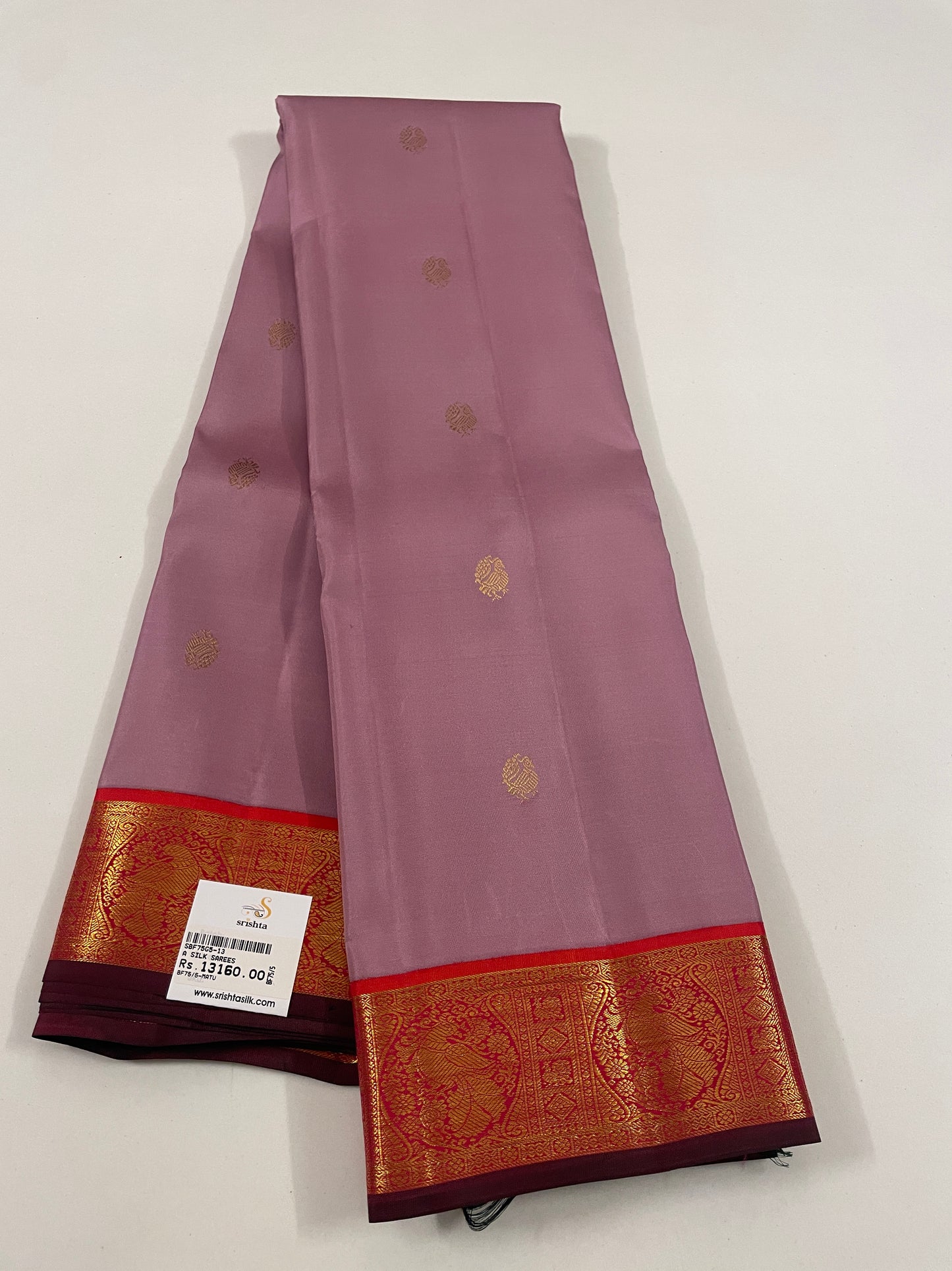 Kanchivaram Silk SBF75G5-13 By SRISHTA