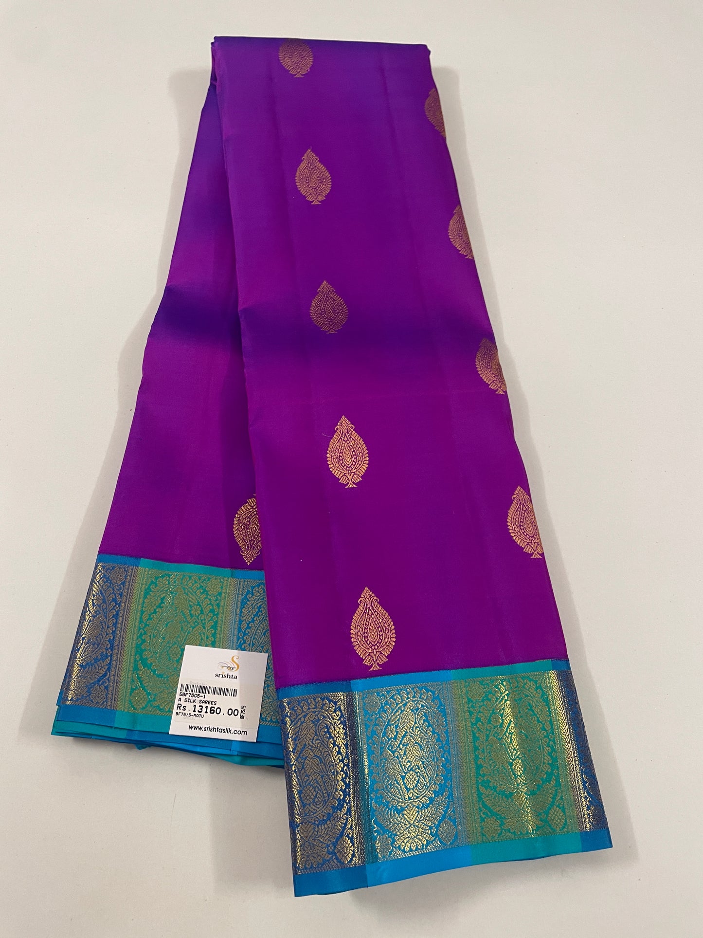 Kanchivaram Silk SBF75G5-1 By SRISHTA