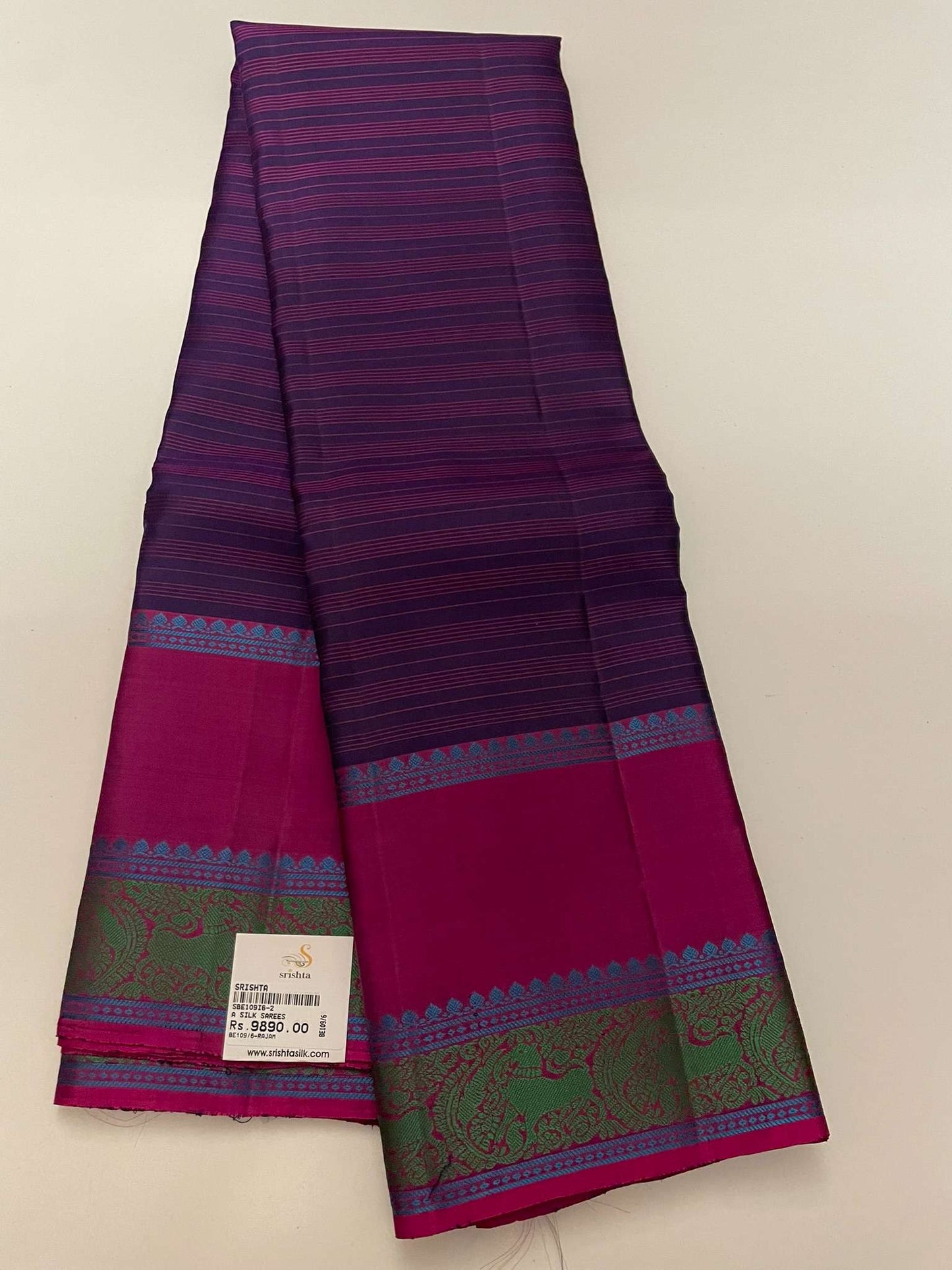 Kanchivaram Silk SBE109I6-2 By SRISHTA