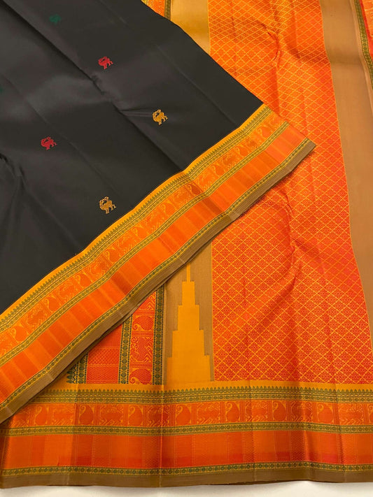 Kanchivaram Silk SBE109I3-1 By SRISHTA