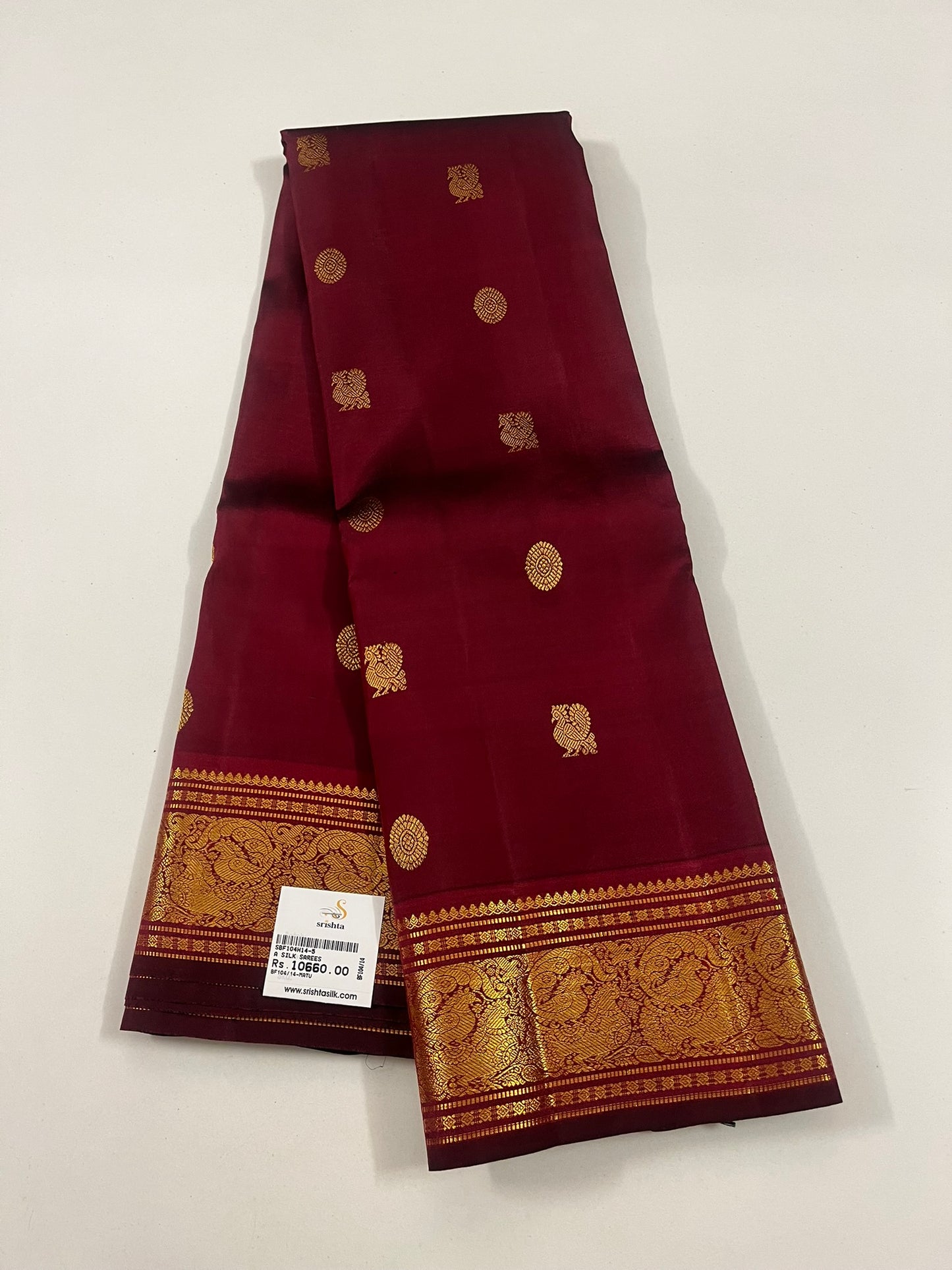 Kanchivaram Silk SBF104H14-5 By SRISHTA