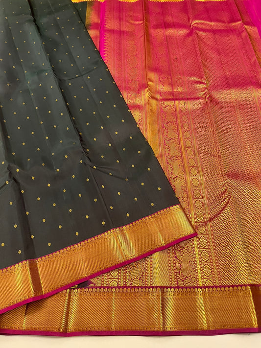 Kanchivaram Silk SBF104H14-3 By SRISHTA