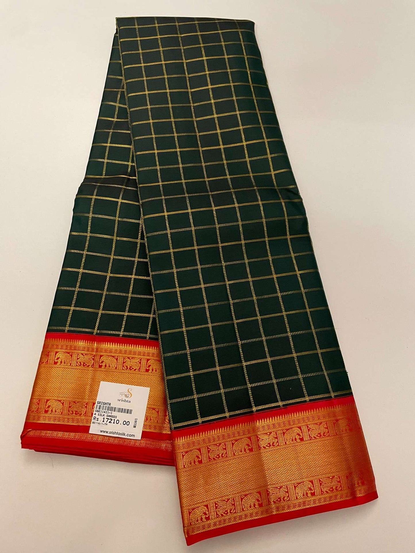 Kanchivaram Silk SBE114I1-1 By SRISHTA