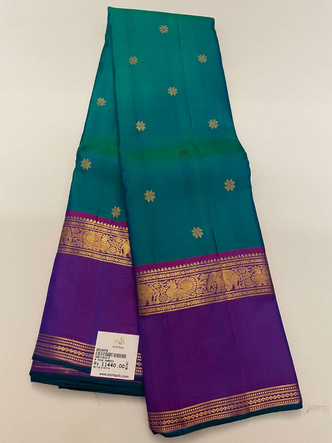 Kanchivaram Silk SBE118I2-2 By SRISHTA