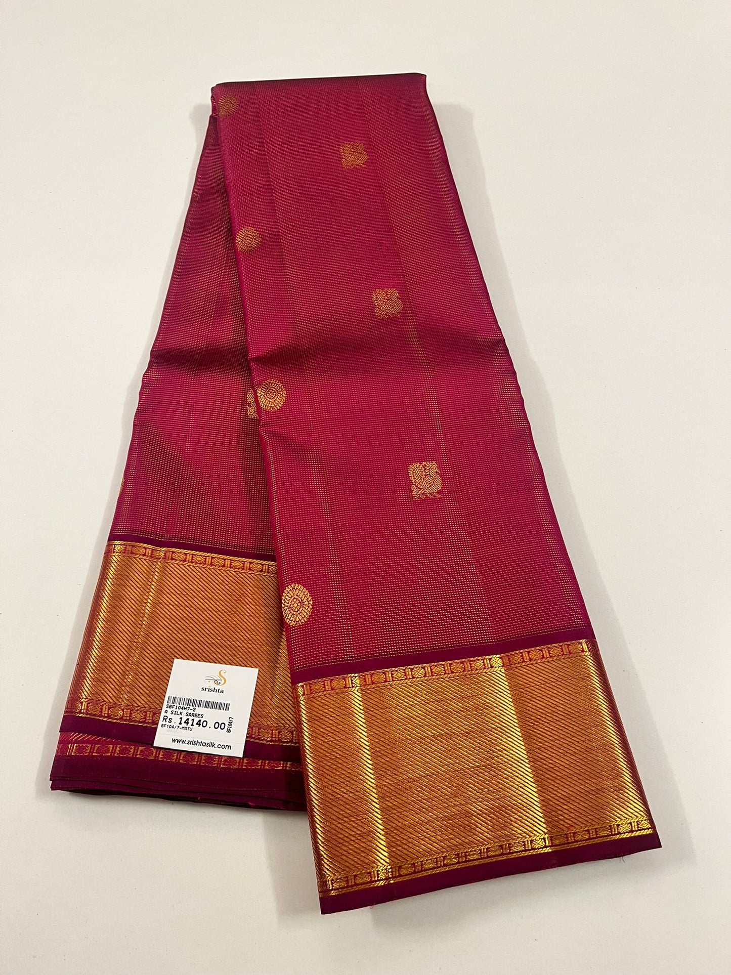 Kanchivaram Silk SBF104H7-2 By SRISHTA