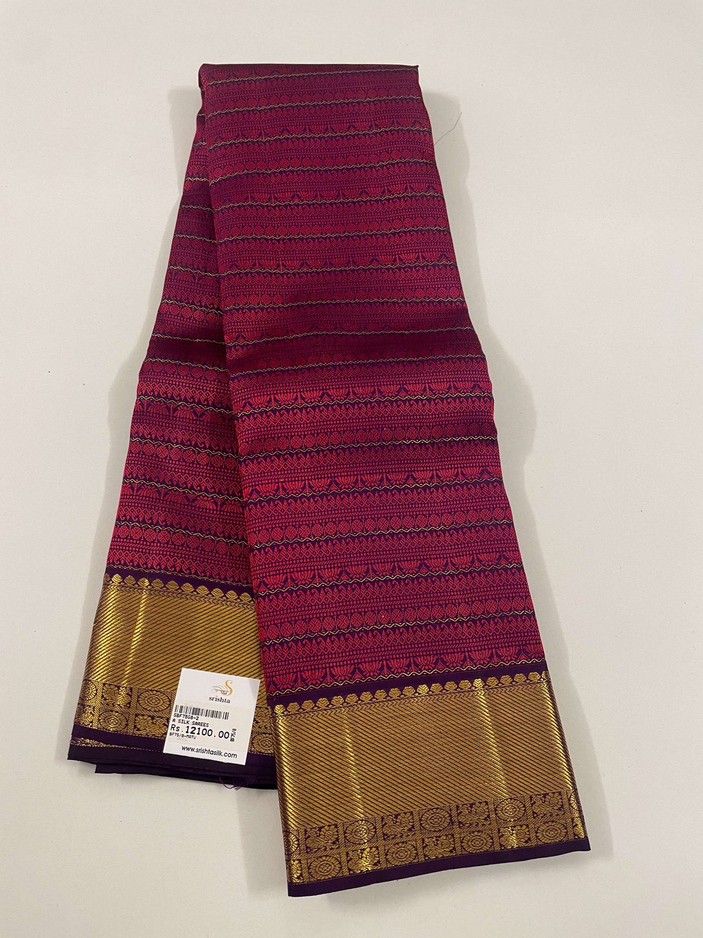 Kanchivaram Silk SBF75G8-2 By SRISHTA