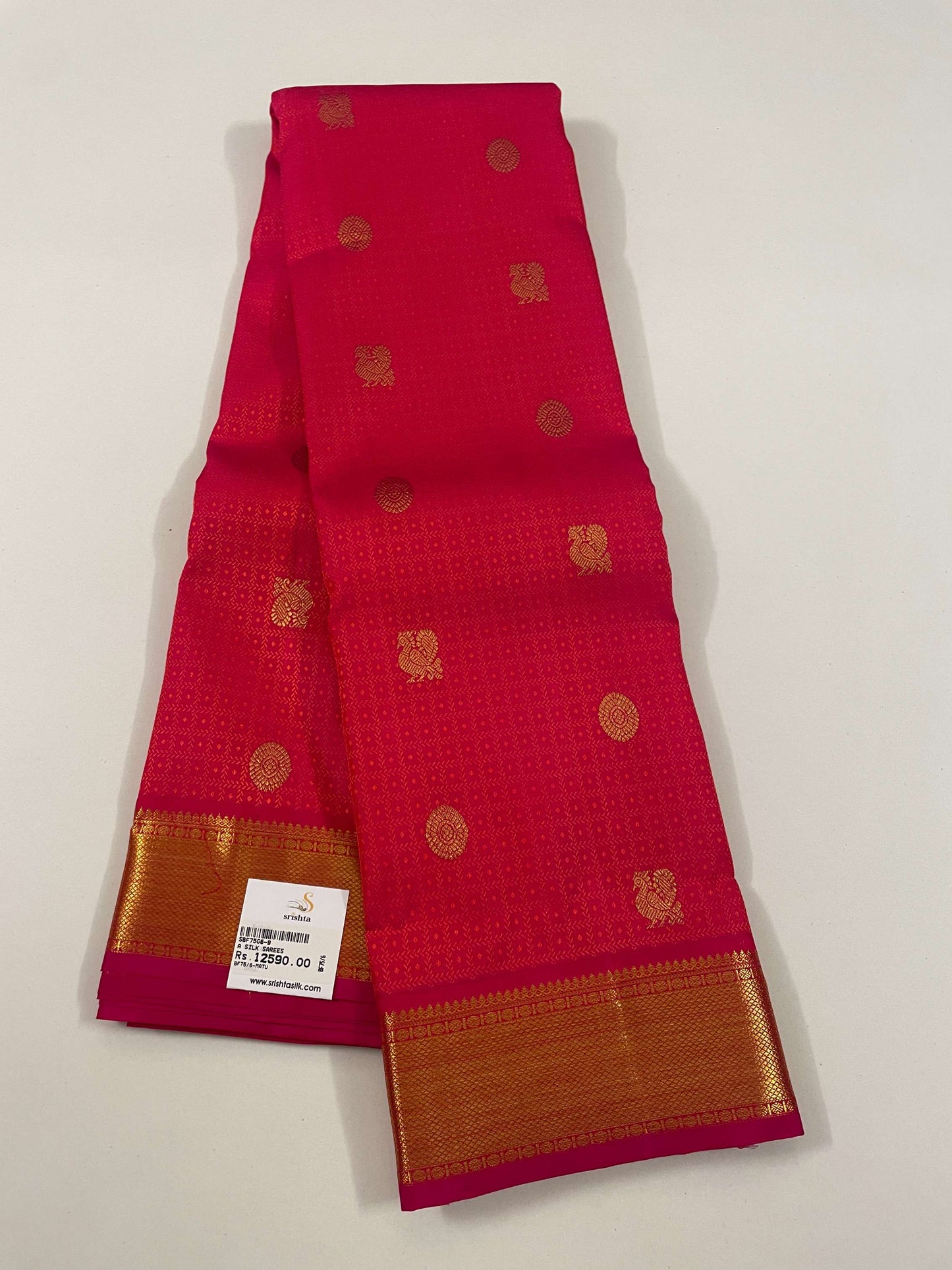 Kanchivaram Silk SBF75G6-9 By SRISHTA