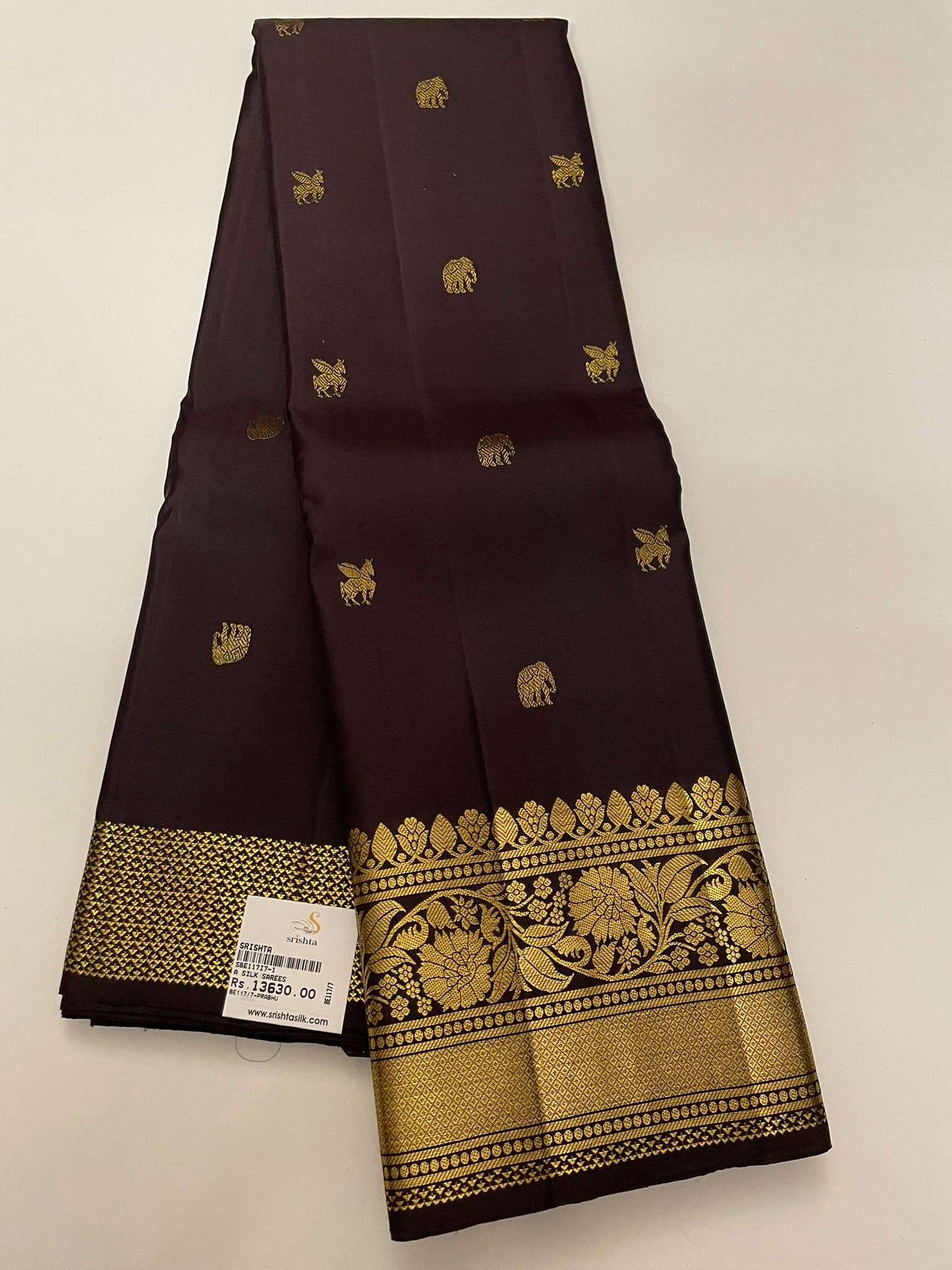 Kanchivaram Silk SBE117I7-1 By SRISHTA